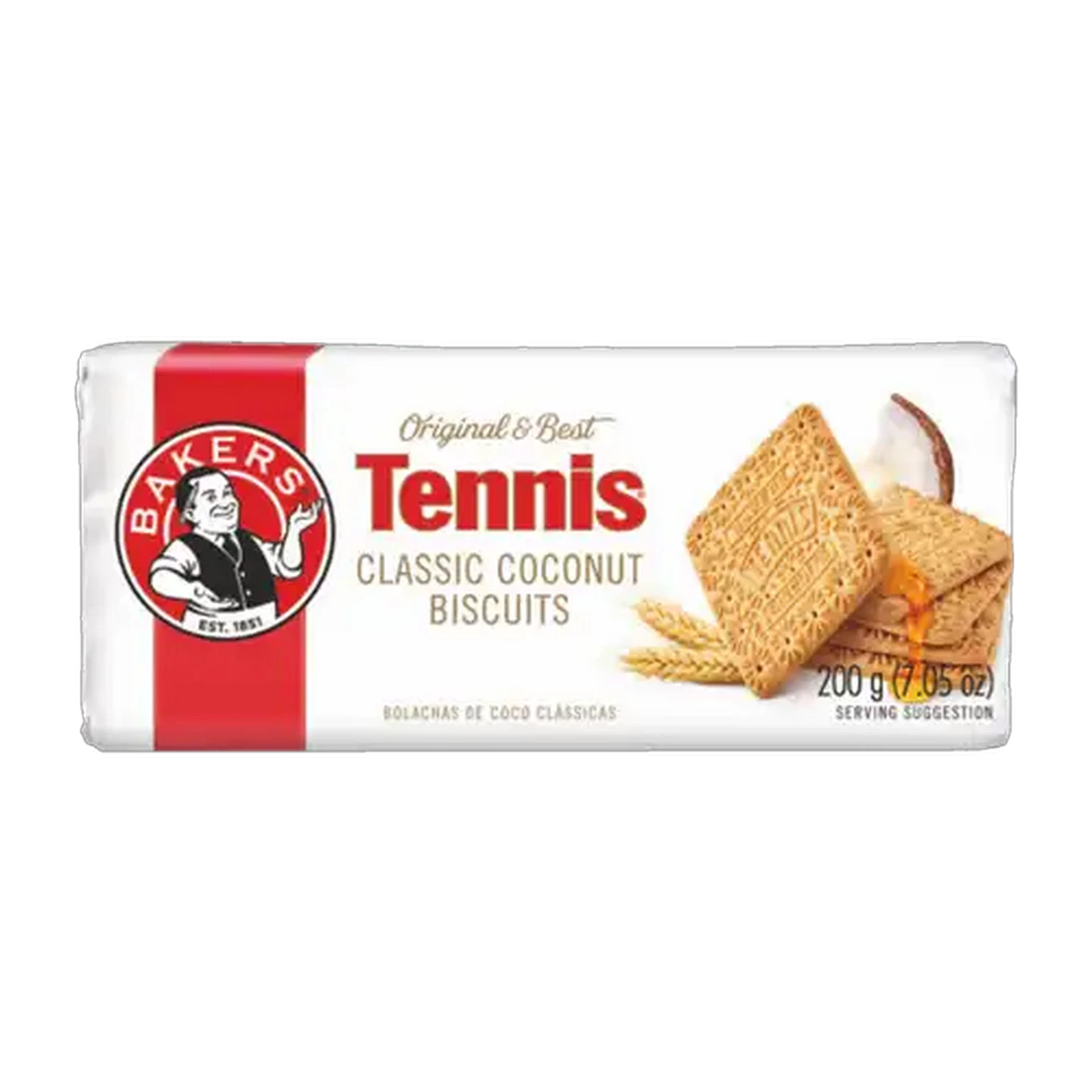Image of Bakers Tennis Classic Coconut Biscuits 200g