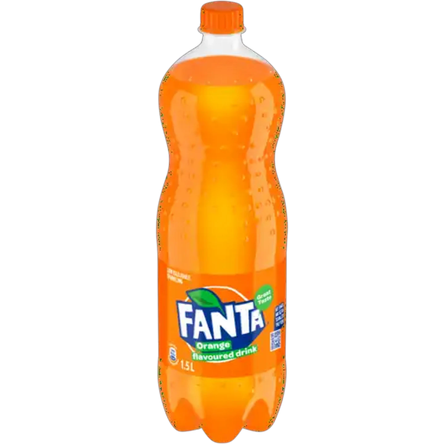 Image of Fanta Orange Flavoured Sparkling Soft Drink Bottle 1.5L