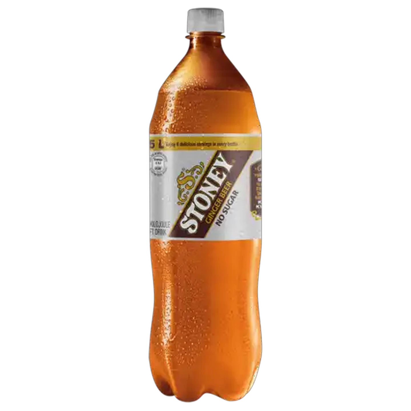Image of Stoney No Sugar Ginger Beer Soft Drink 1.5L