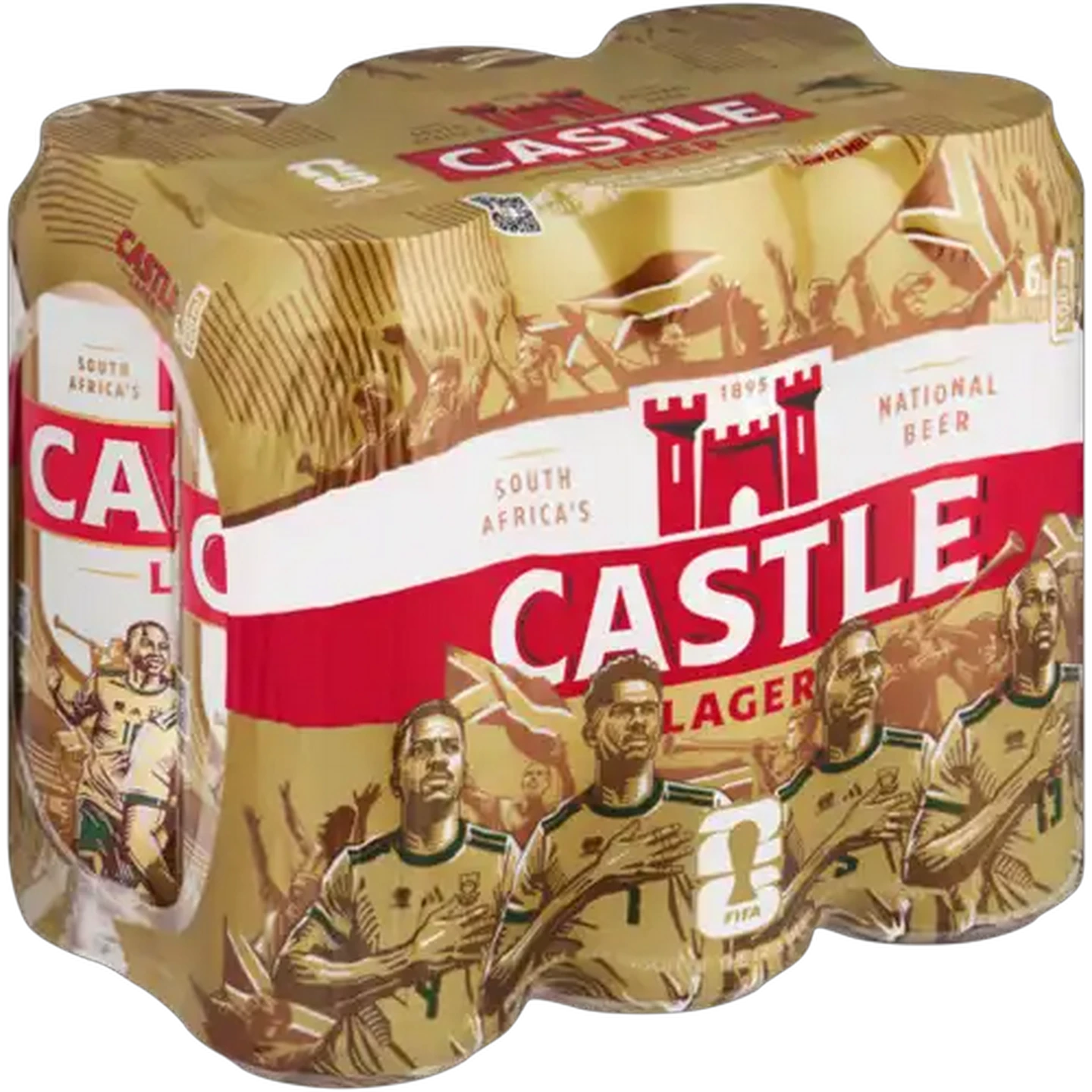 Image of Castle Lager Beer Cans 6 x 500ml