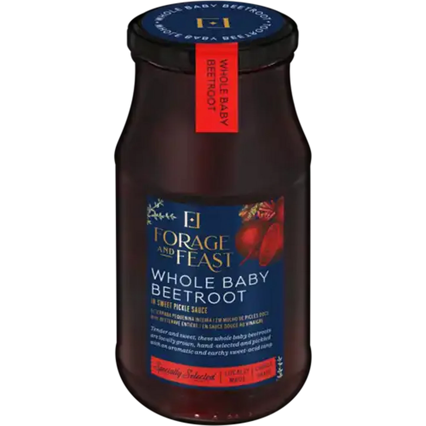 Image of Forage And Feast Whole Baby Beetroot 520g
