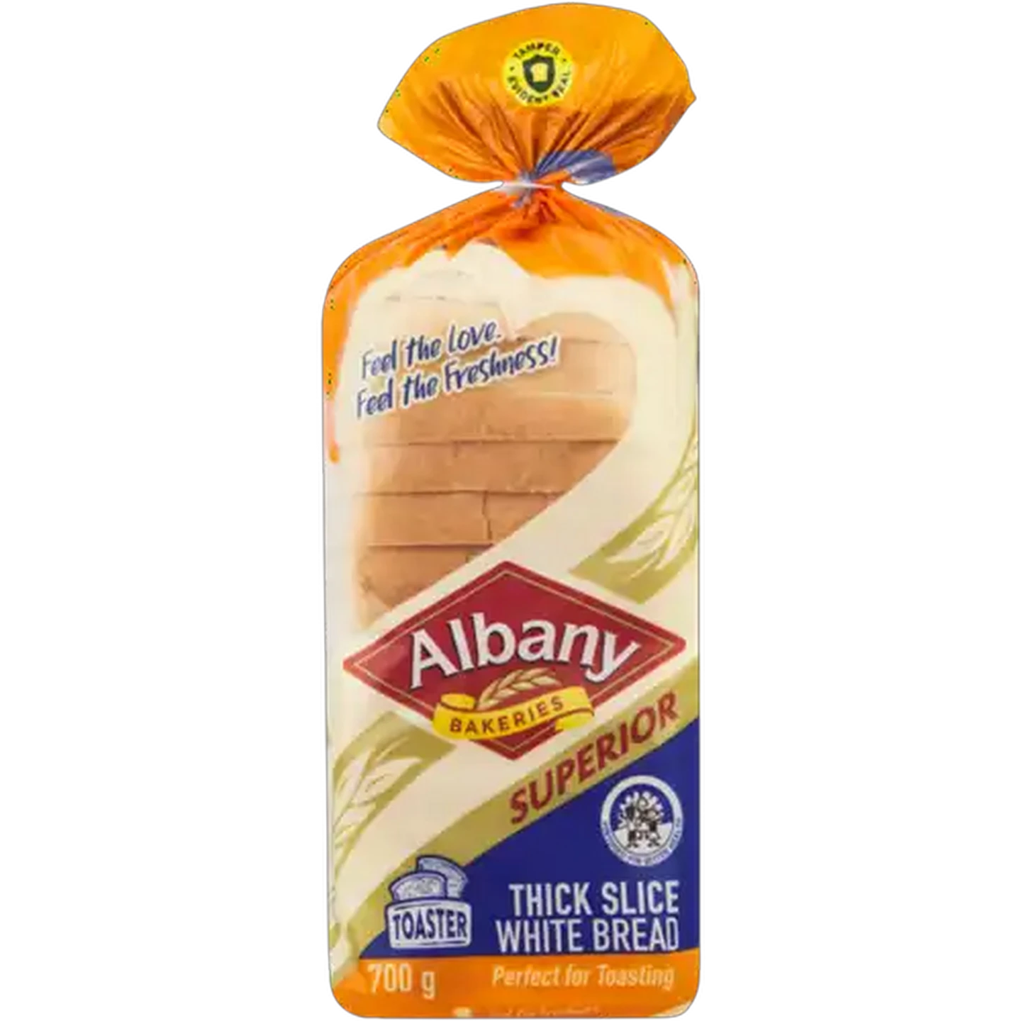 Image of Albany Superior Thick Slice White Bread 700g