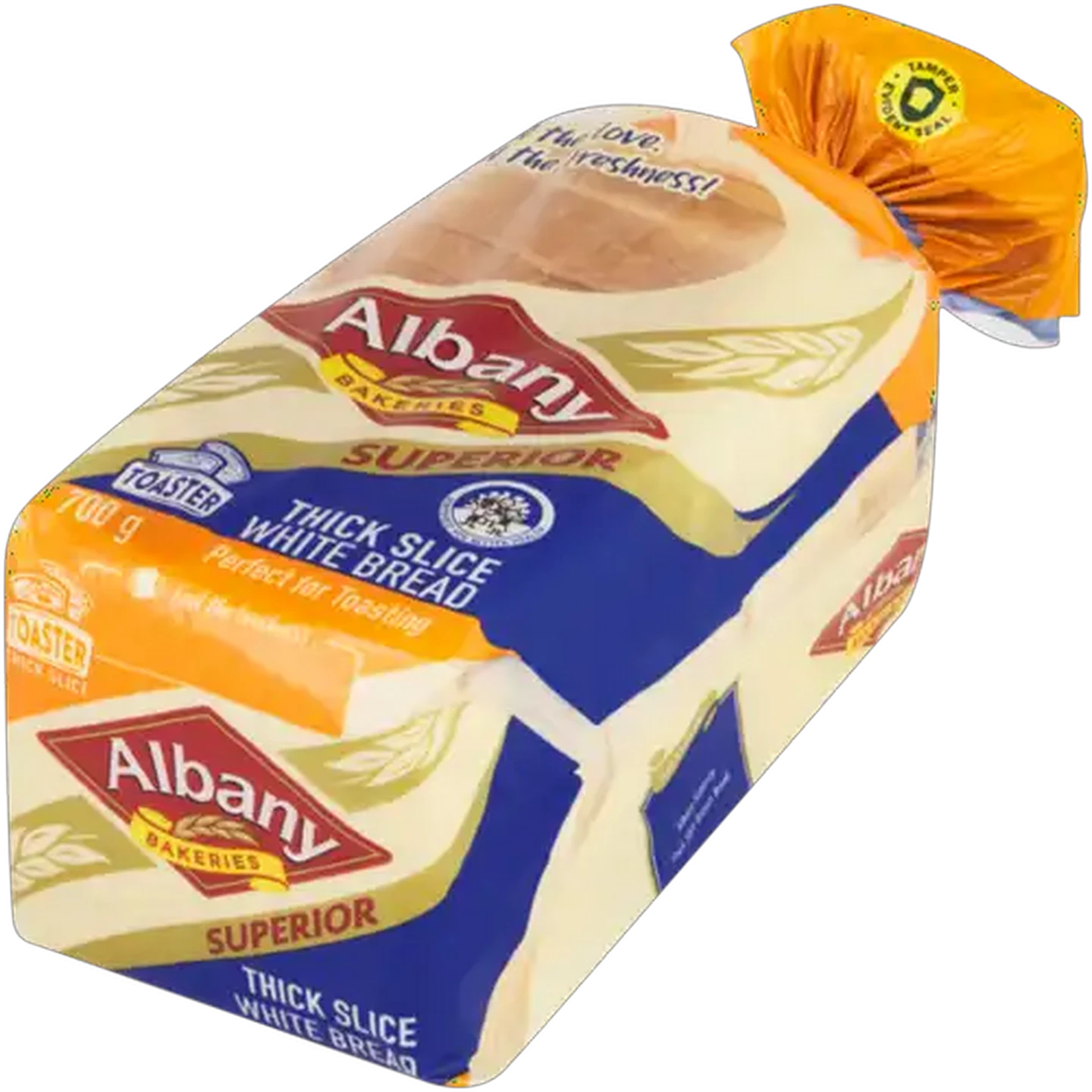 Image of Albany Superior Thick Slice White Bread 700g