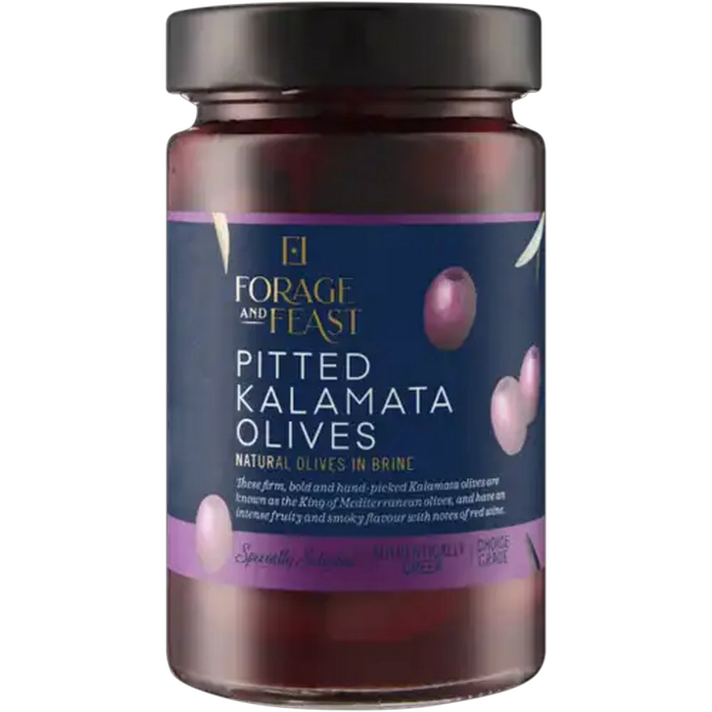 Image of Forage And Feast Pitted Kalamata Olives 295g