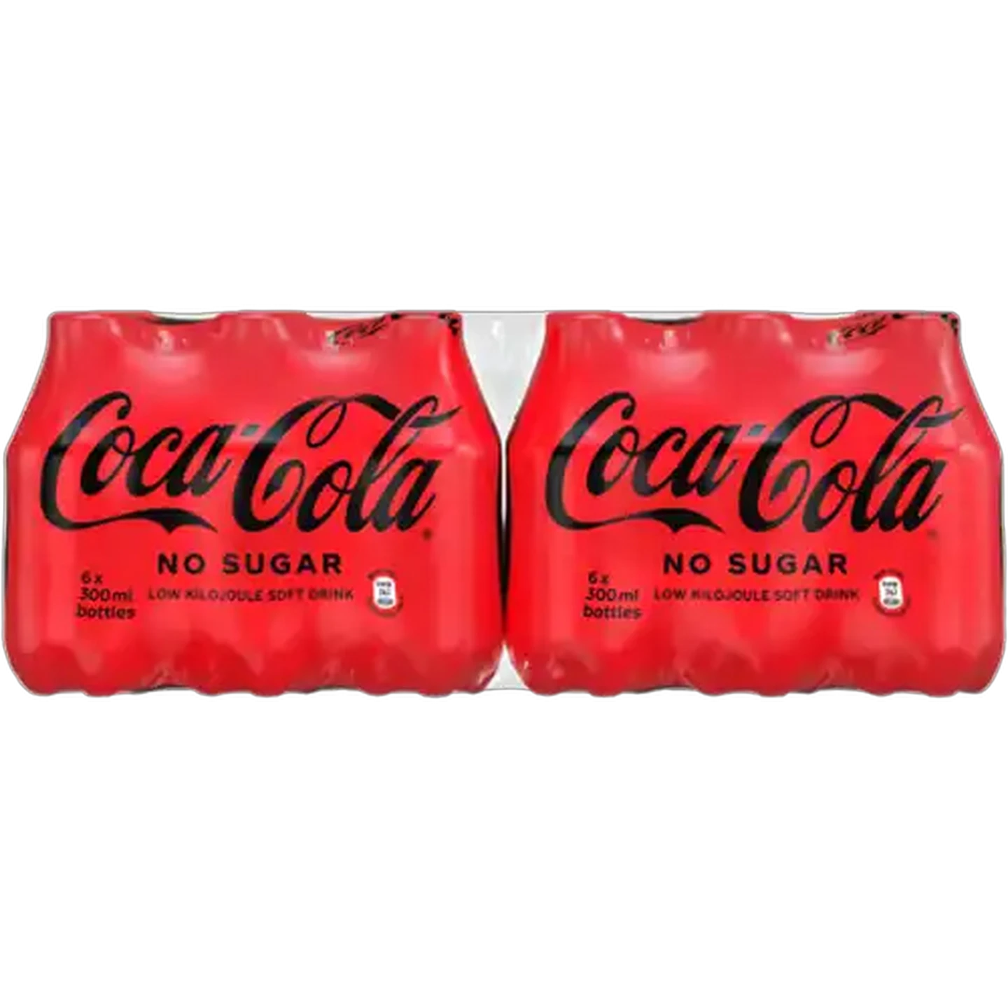 Image of Coca-Cola No Sugar Soft Drink 4 x 6 x 300ml