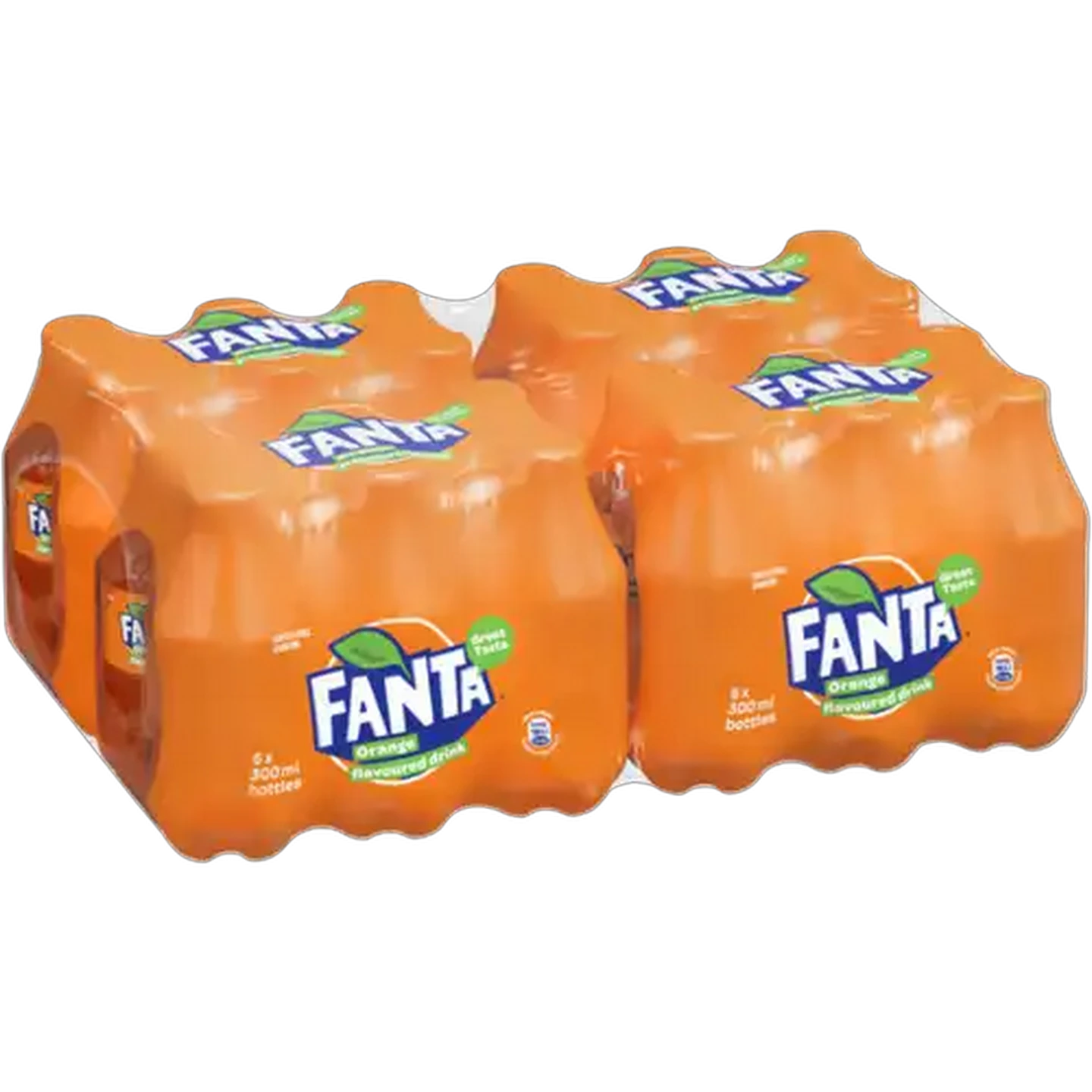 Image of Fanta Orange Flavoured Sparkling Soft Drink Bottles 24 x 300ml