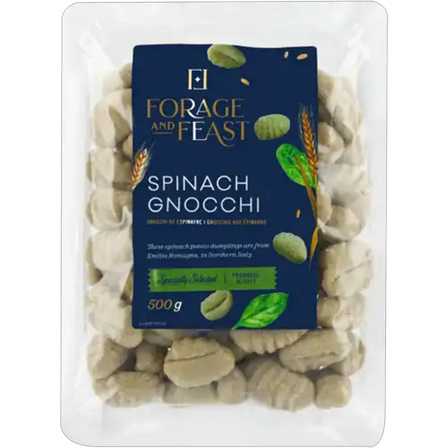 Image of Forage And Feast Spinach Gnocchi 500g