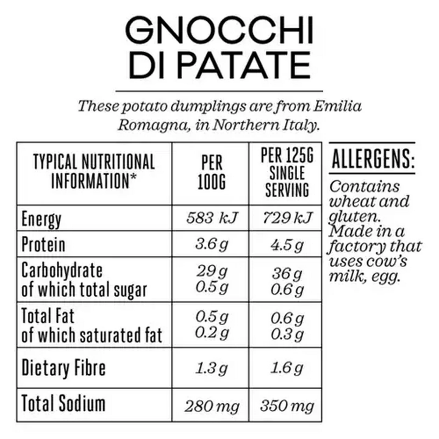 Image of Forage And Feast Gnocchi Di Patate 500g