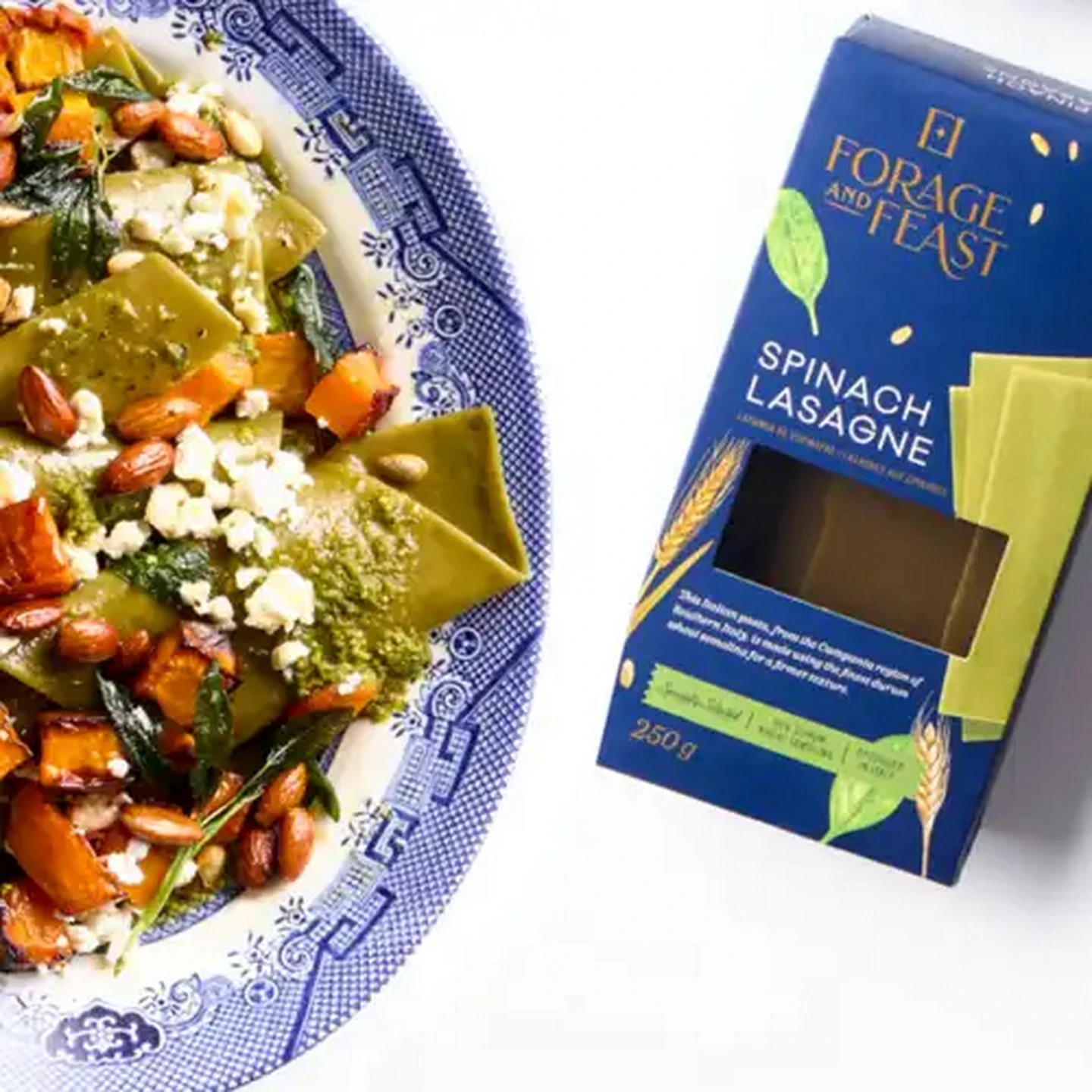 Image of Forage And Feast Spinach Lasagne 250g