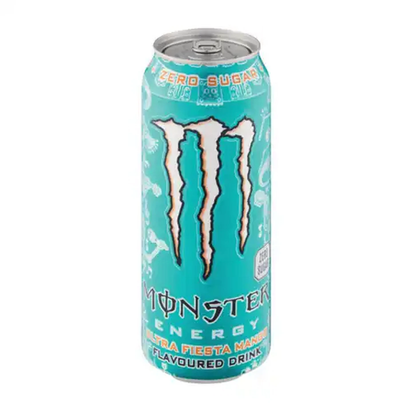 Image of Monster Ultra Fiesta Mango Flavoured Zero Sugar Energy Drink 500ml