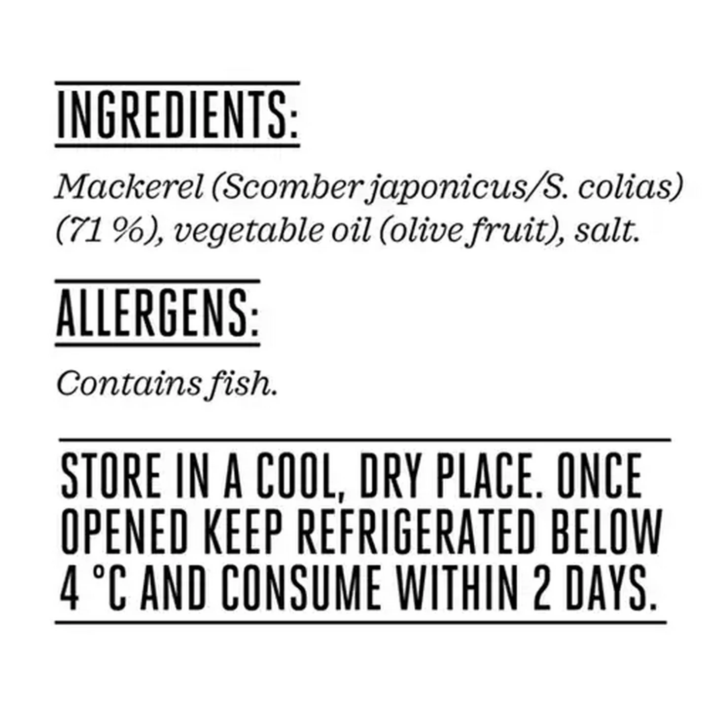 Image of Forage And Feast Mackerel in Olive Oil 85g