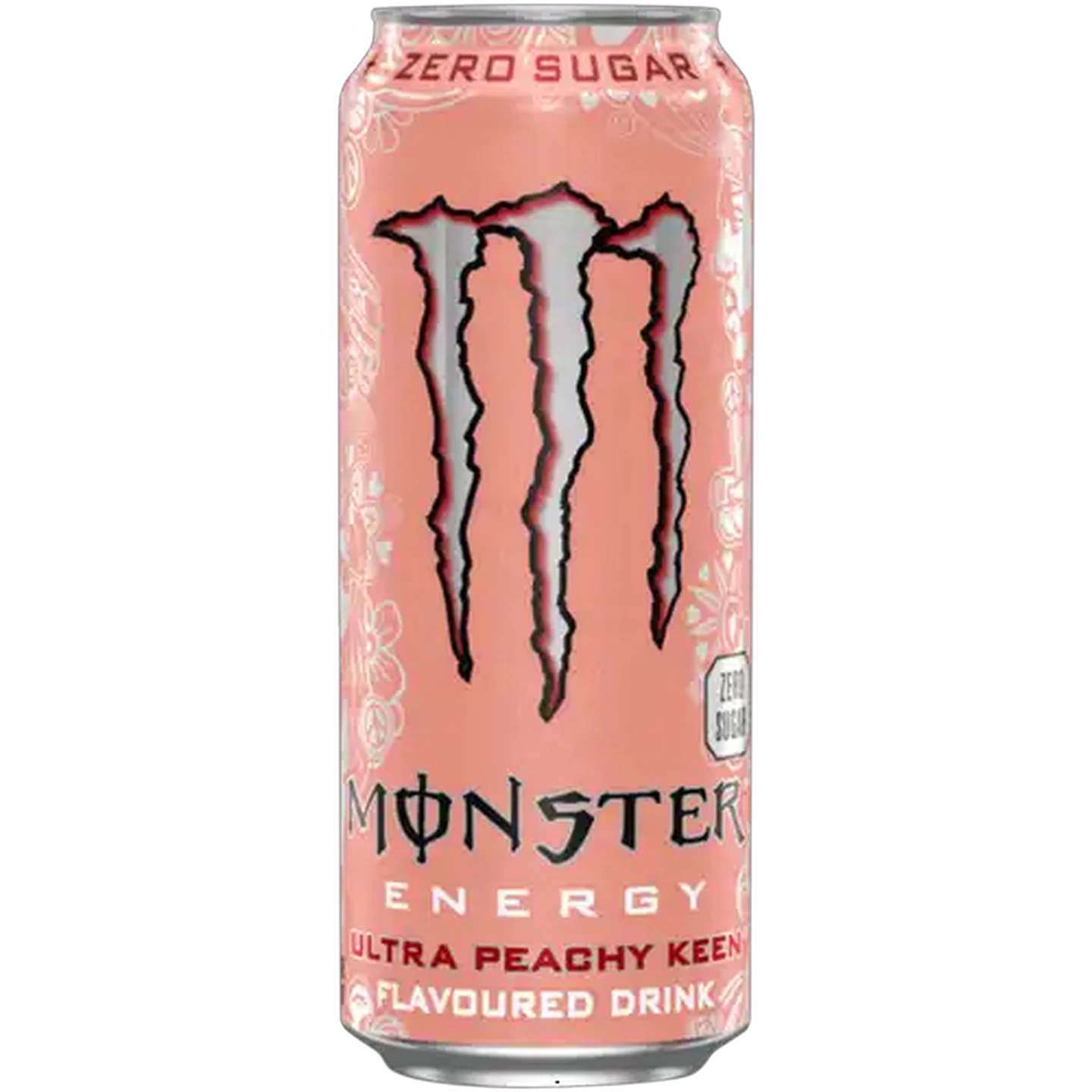 Image of Monster Ultra Peachy Keen Flavoured Zero Sugar Energy Drink 500ml