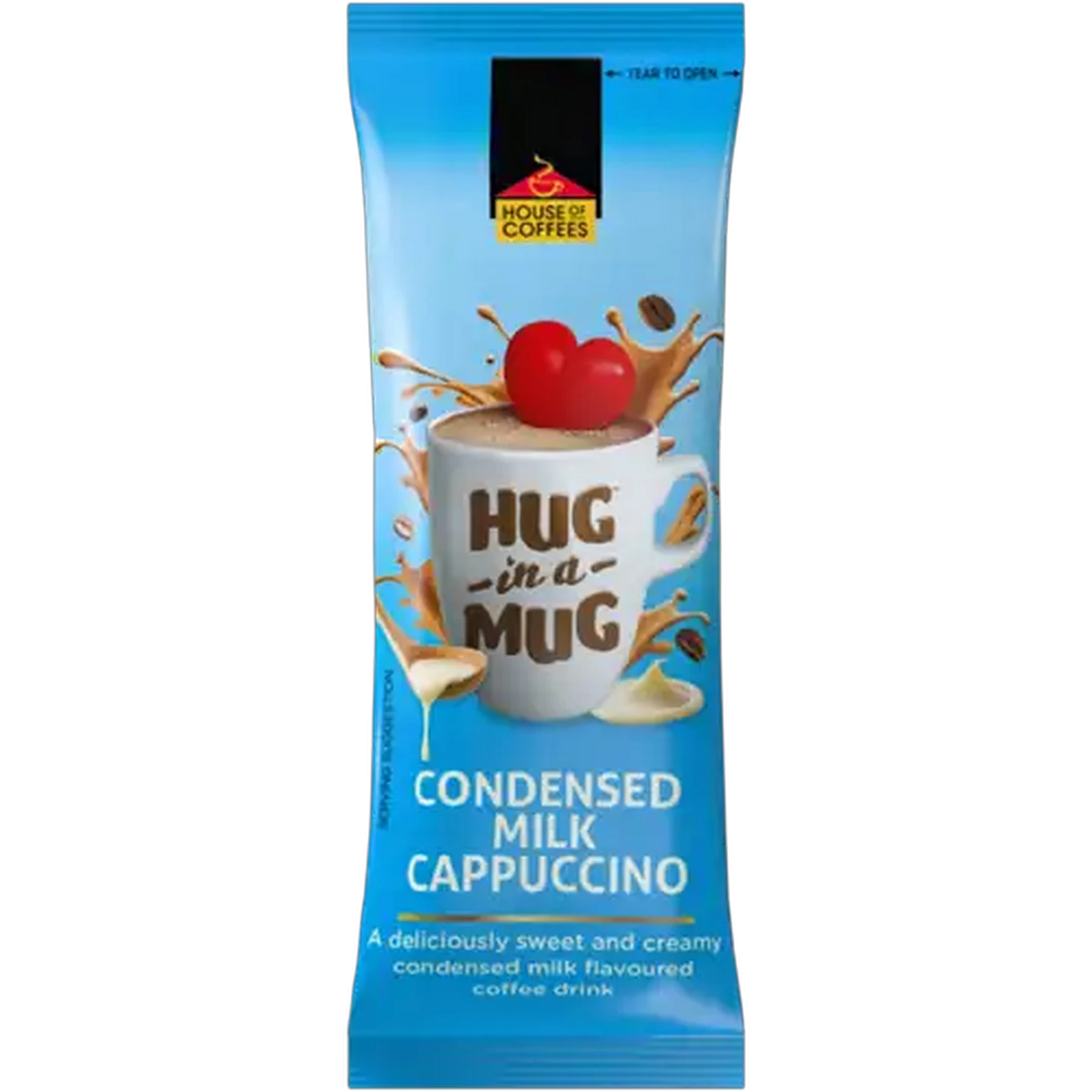 Image of House of Coffees HUG in a MUG Condensed Milk Limited Edition Cappuccino 24g