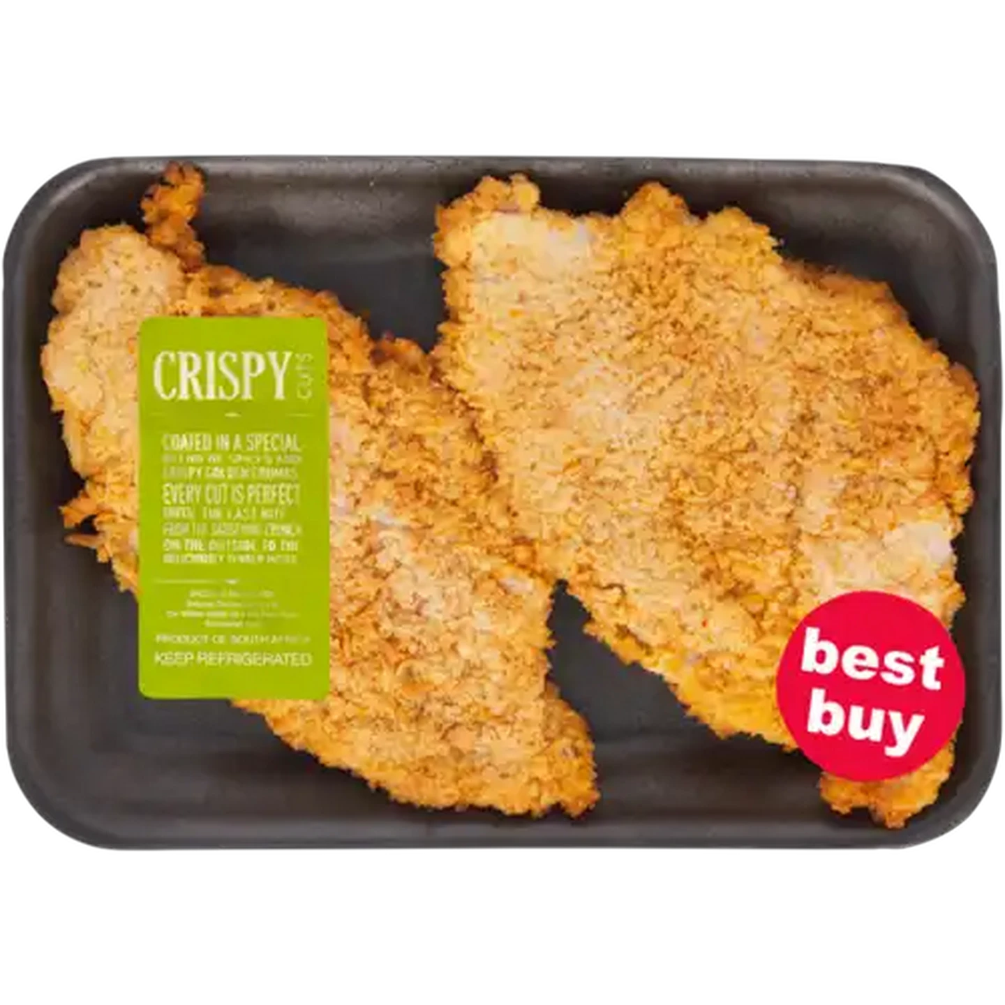 Image of Crispy Cuts Crumbed Chicken Schnitzel Per kg