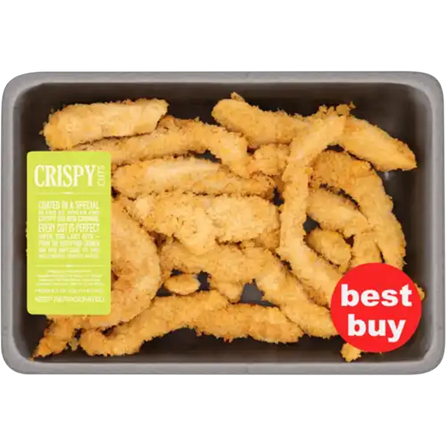 Image of Crispy Cuts Crumbed Chicken Strips Per kg