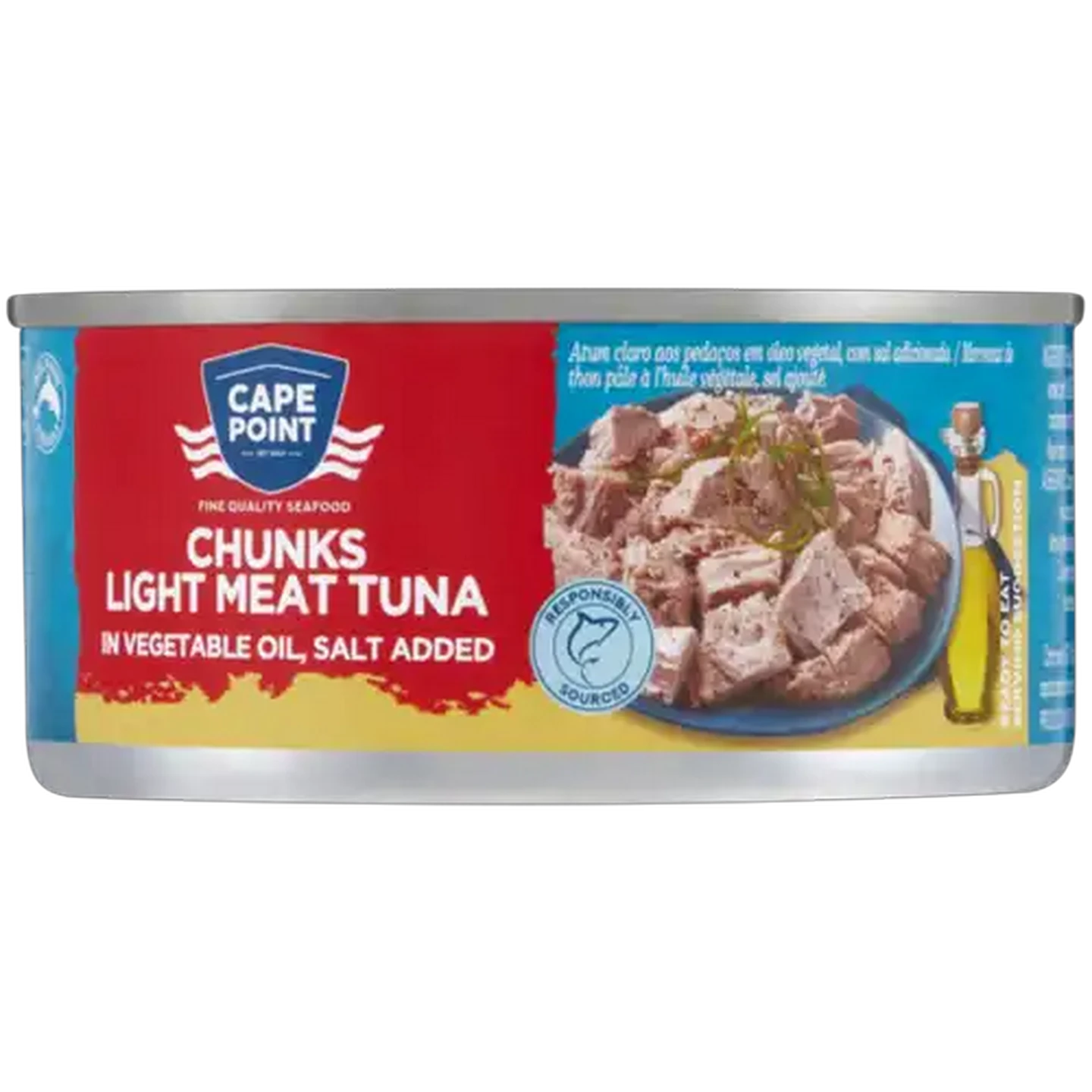 Image of Cape Point Light Meat Tuna Chunks in Vegetable Oil 170g
