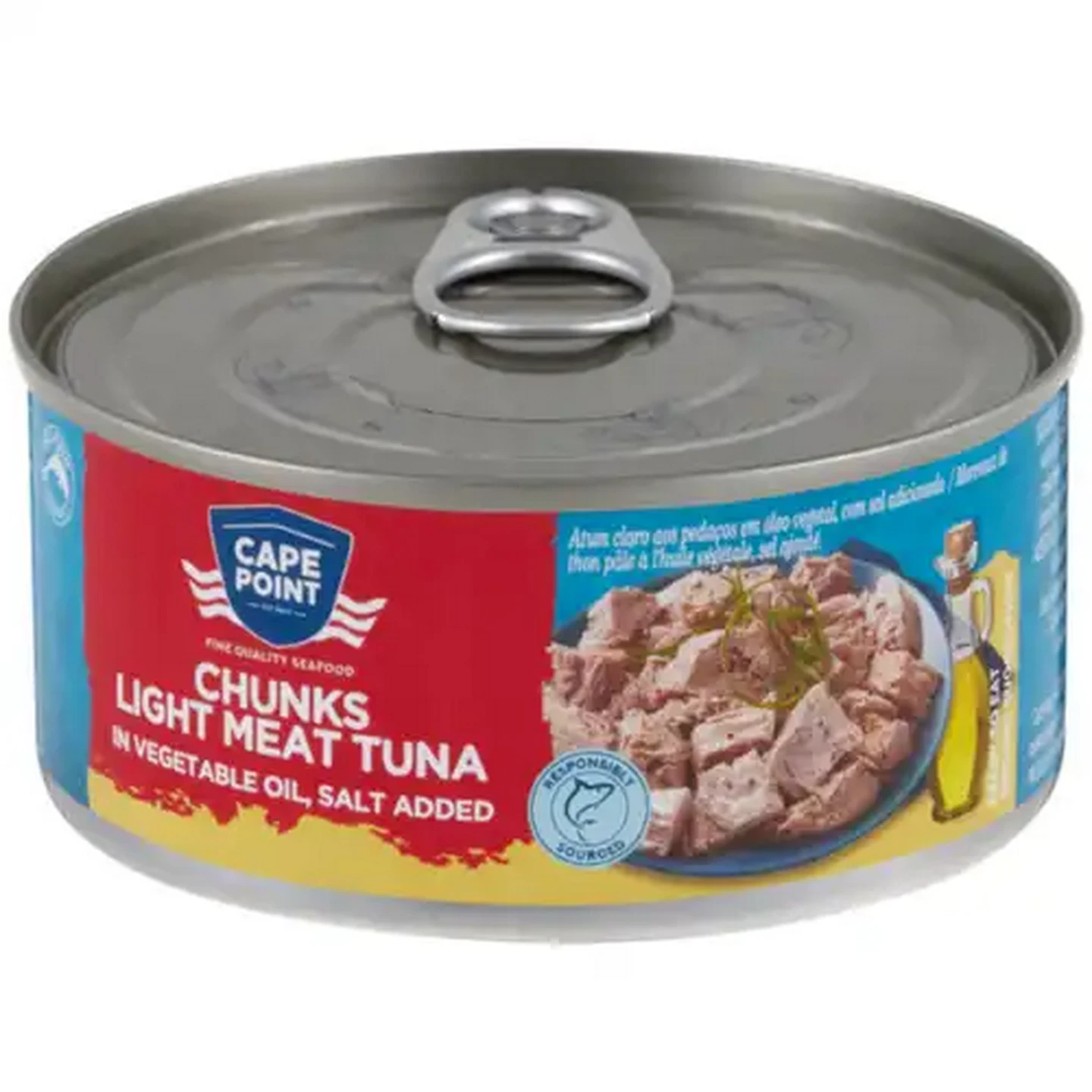 Image of Cape Point Light Meat Tuna Chunks in Vegetable Oil 170g
