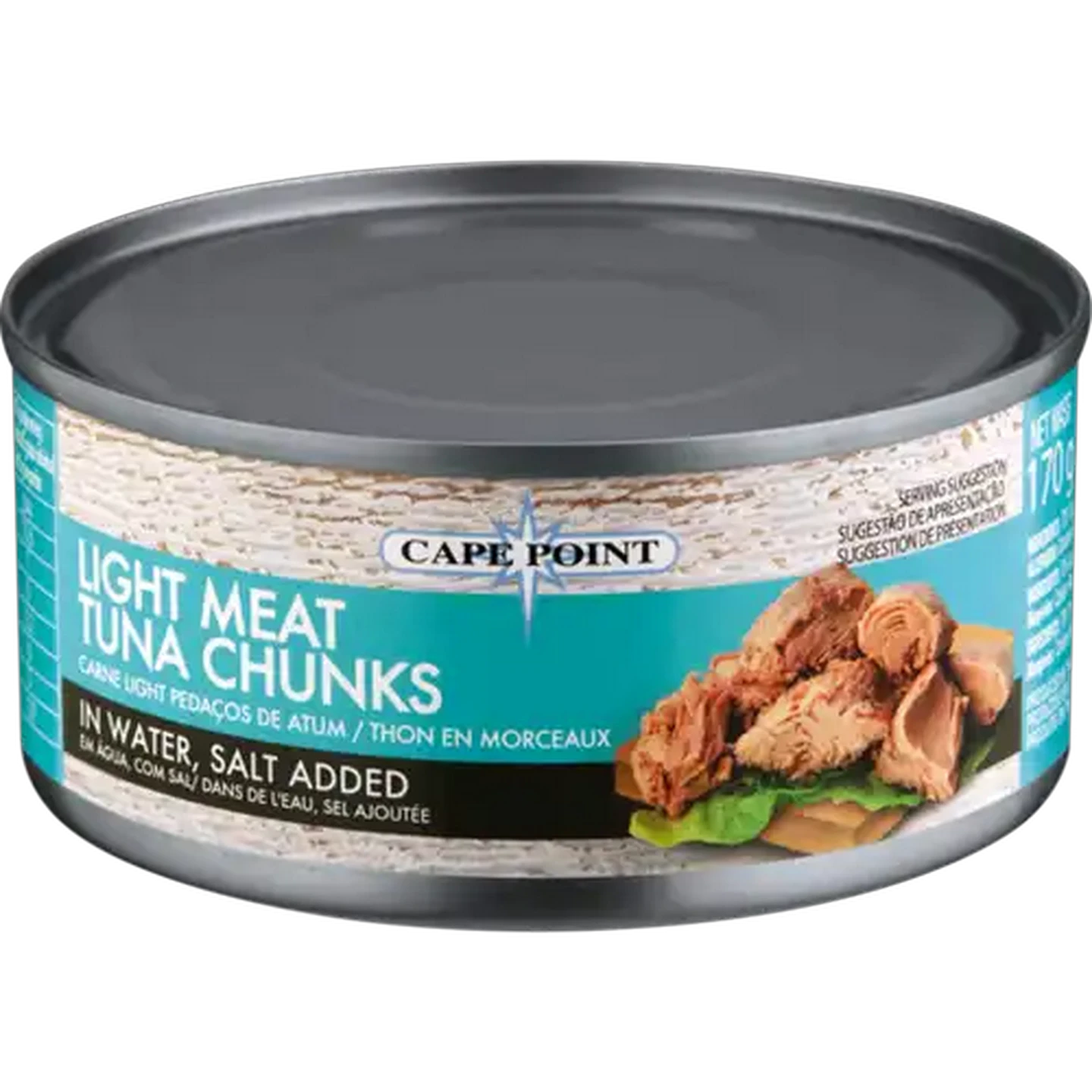 Image of Cape Point Tuna Chunks in Salt Water 170g
