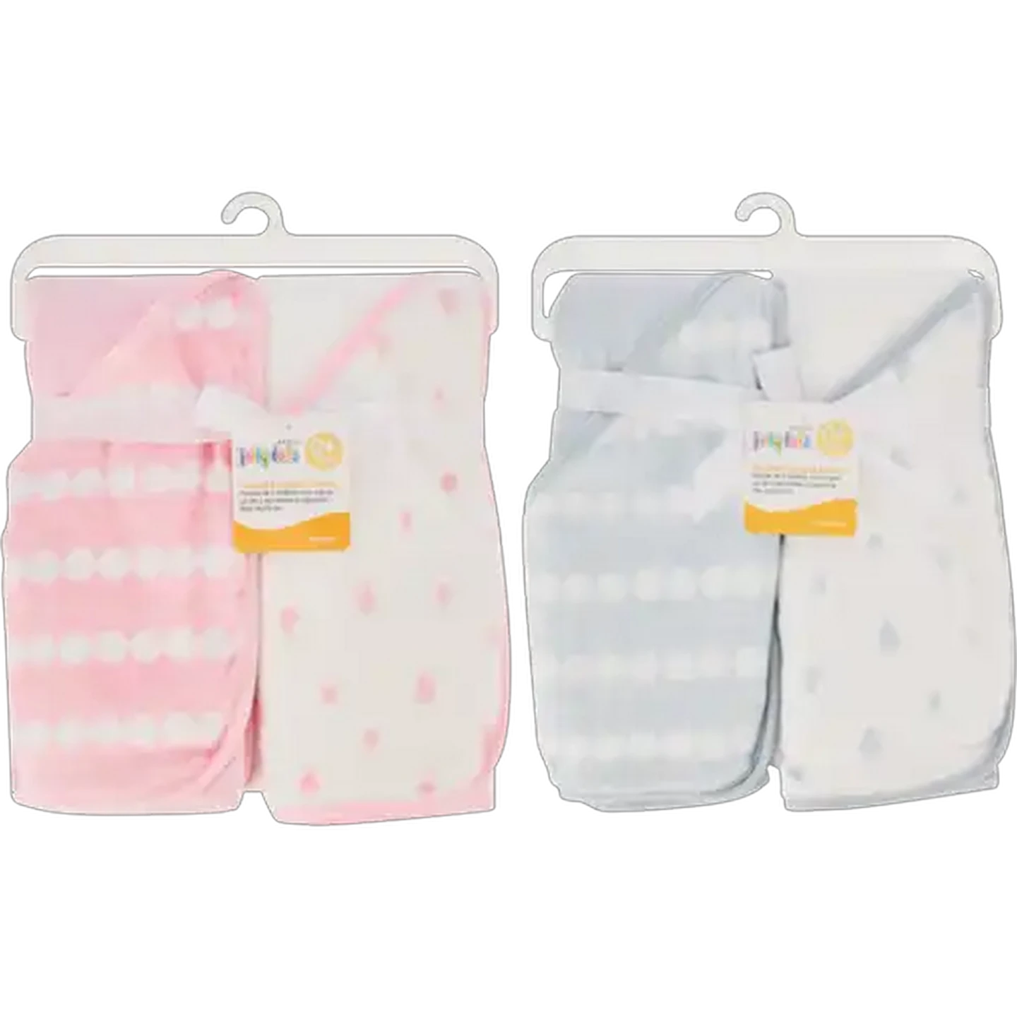 Checkers Sixty60 | Jolly Tots Velour Hooded Towel 2-Pack 66 x 75cm
