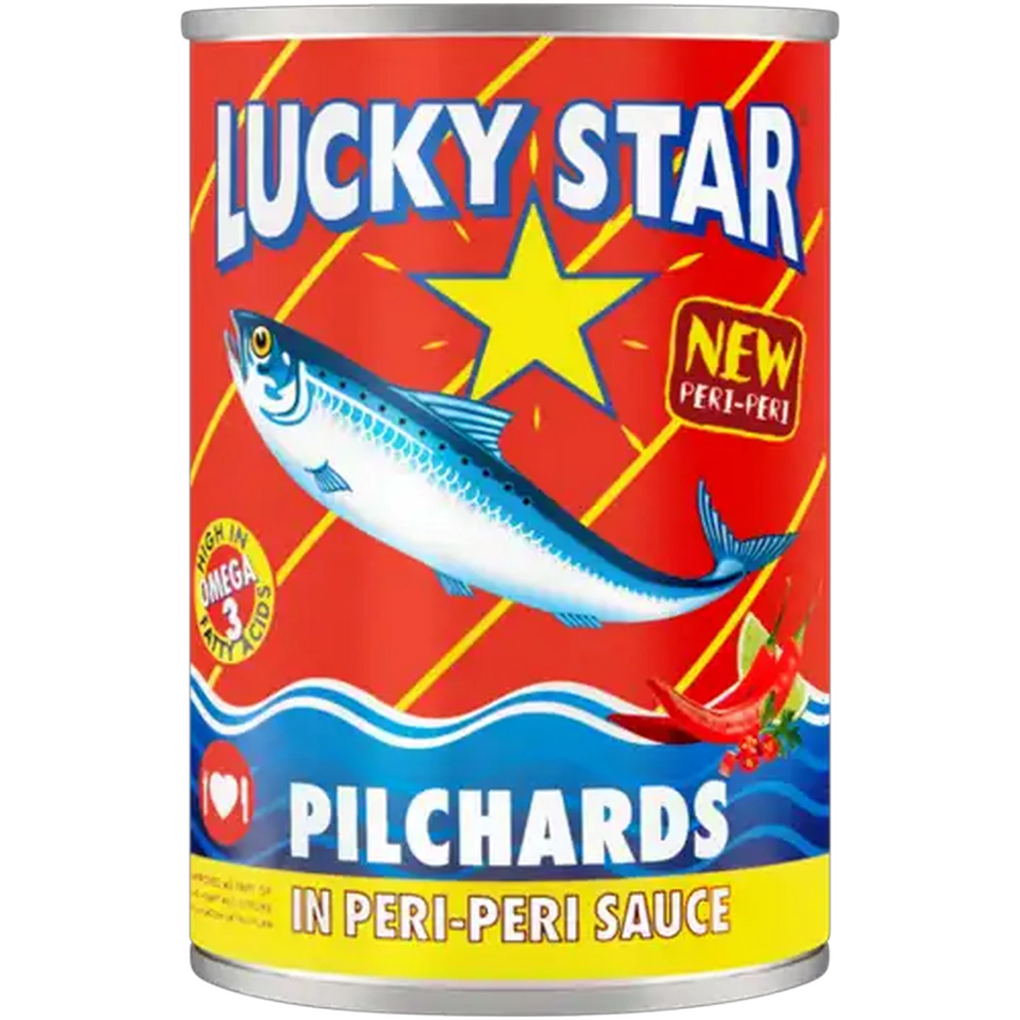 Image of Lucky Star Pilchards in Peri-Peri Sauce 400g