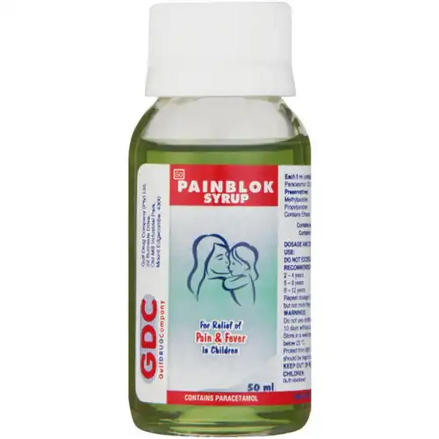 Image of Painblok Paediatric Paracetamol Syrup 50ml