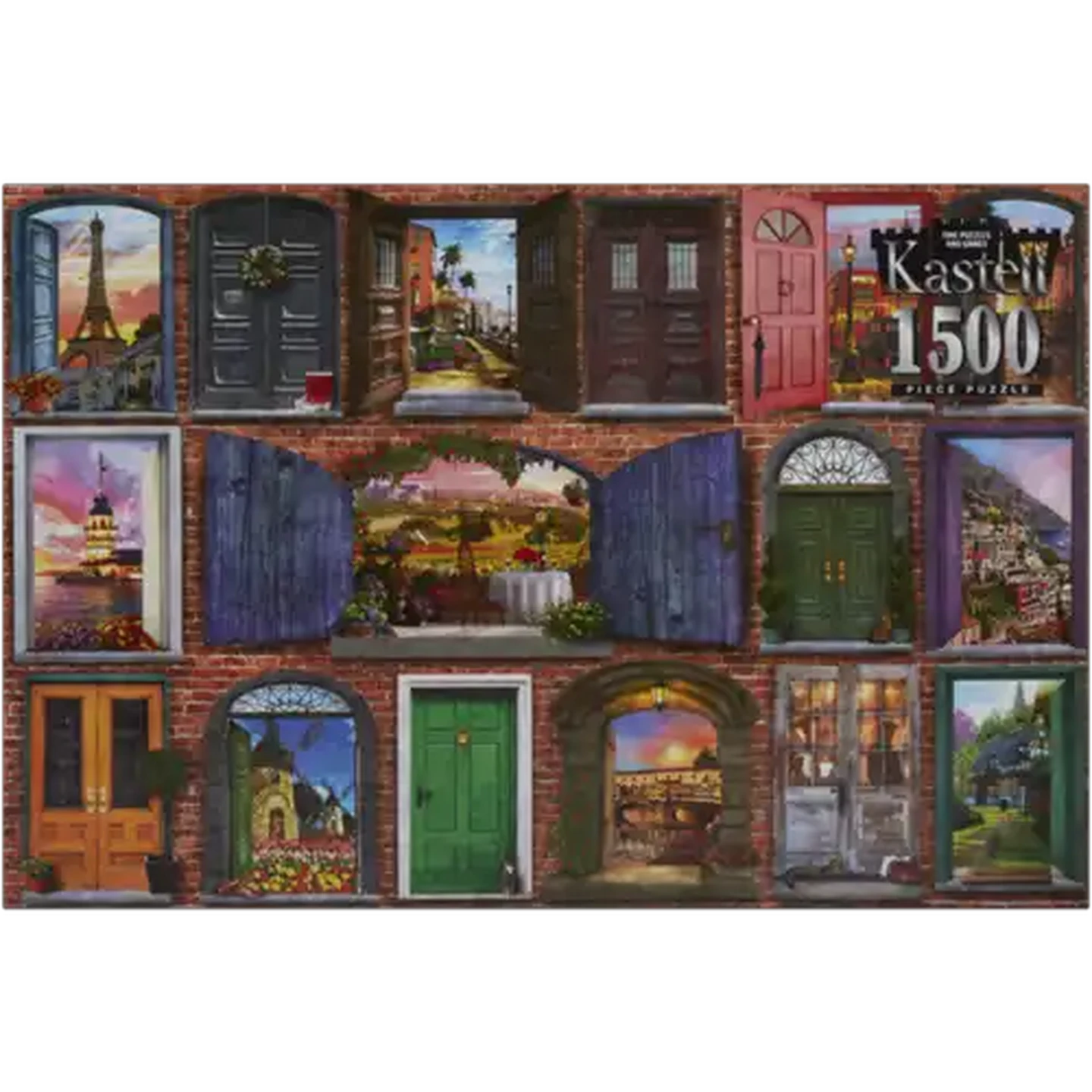 Image of Kastell Multi-Coloured Classic Adult Puzzle (Design May Vary)