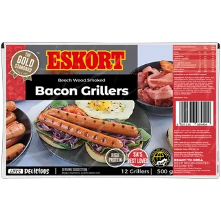 Eskort Woodsmoked Bacon Grillers 500g
