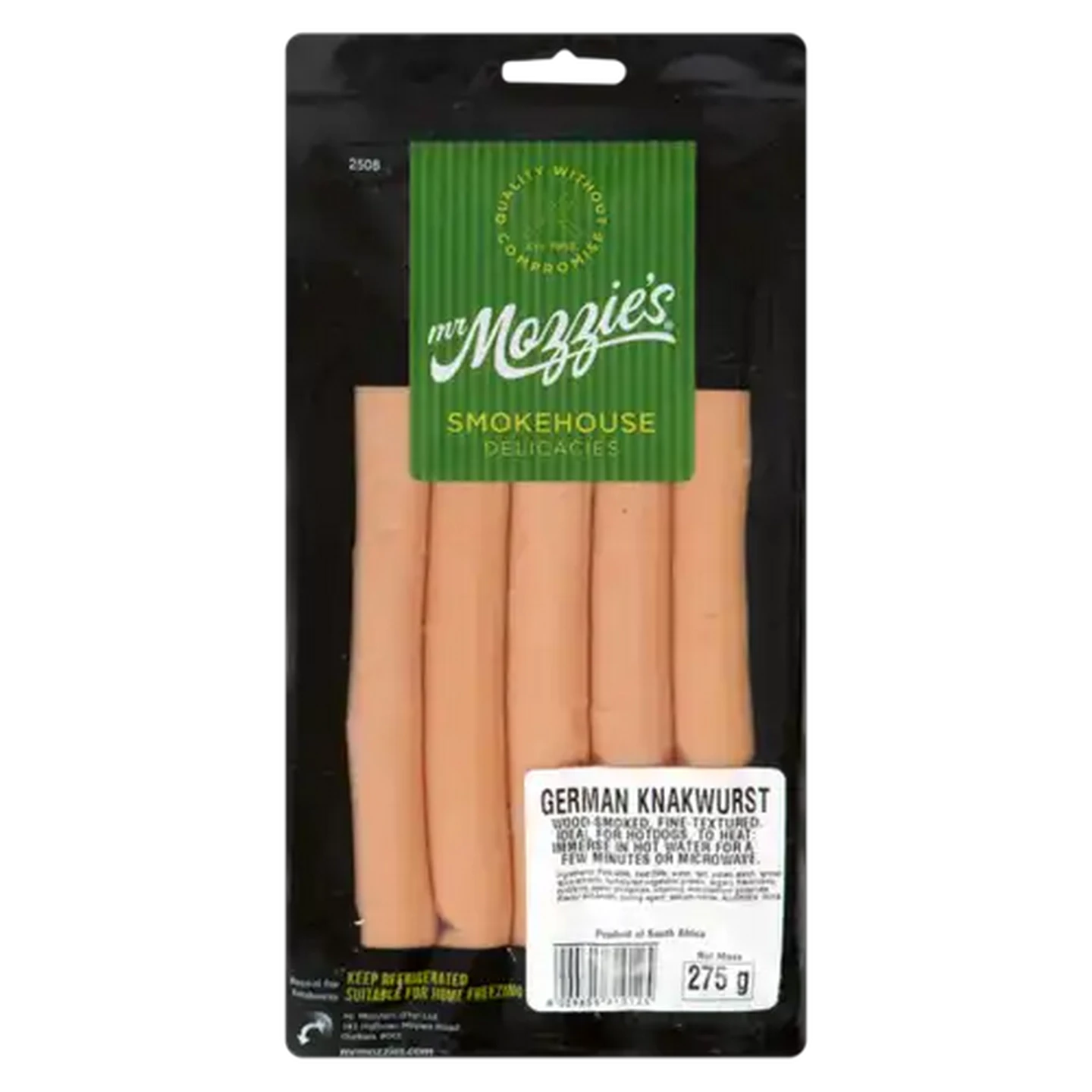 Image of Mr Mozzie's German Knakwurst 250g