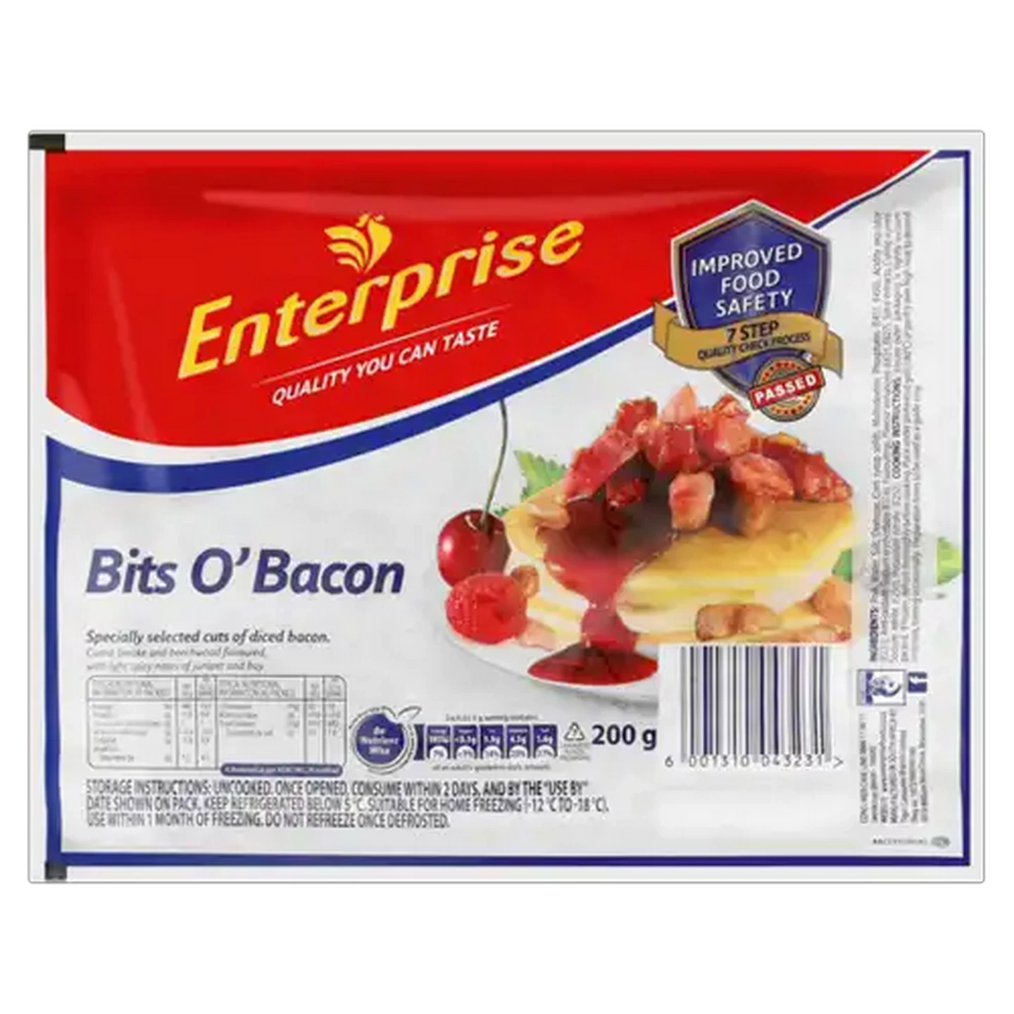 Image of Enterprise Bits O' Bacon Pack 200g