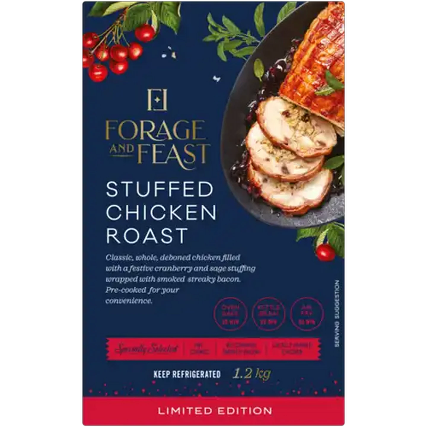 Image of Forage And Feast Limited Edition Stuffed Chicken Roast 1.2kg
