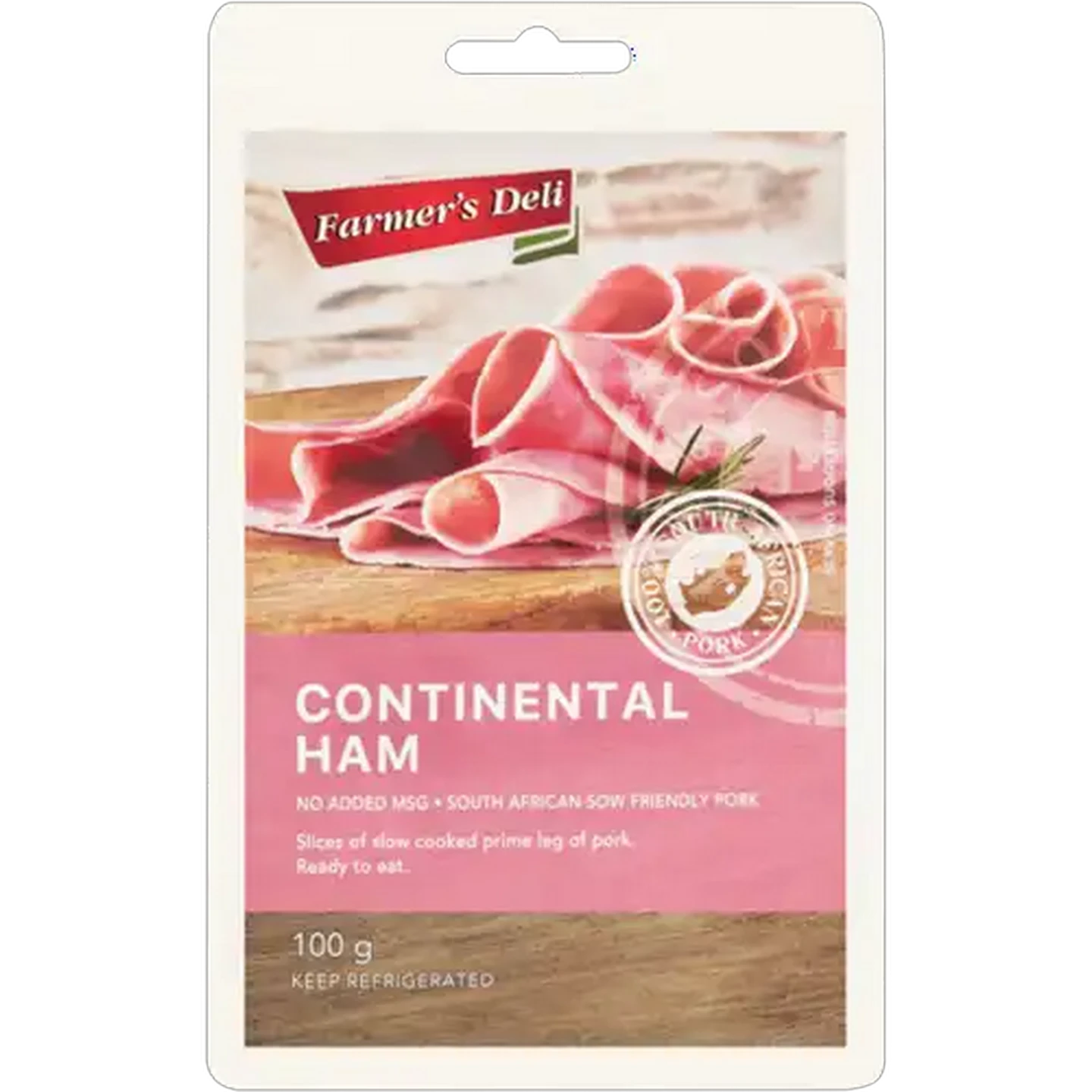 Image of Farmer's Deli Continental Ham 100g