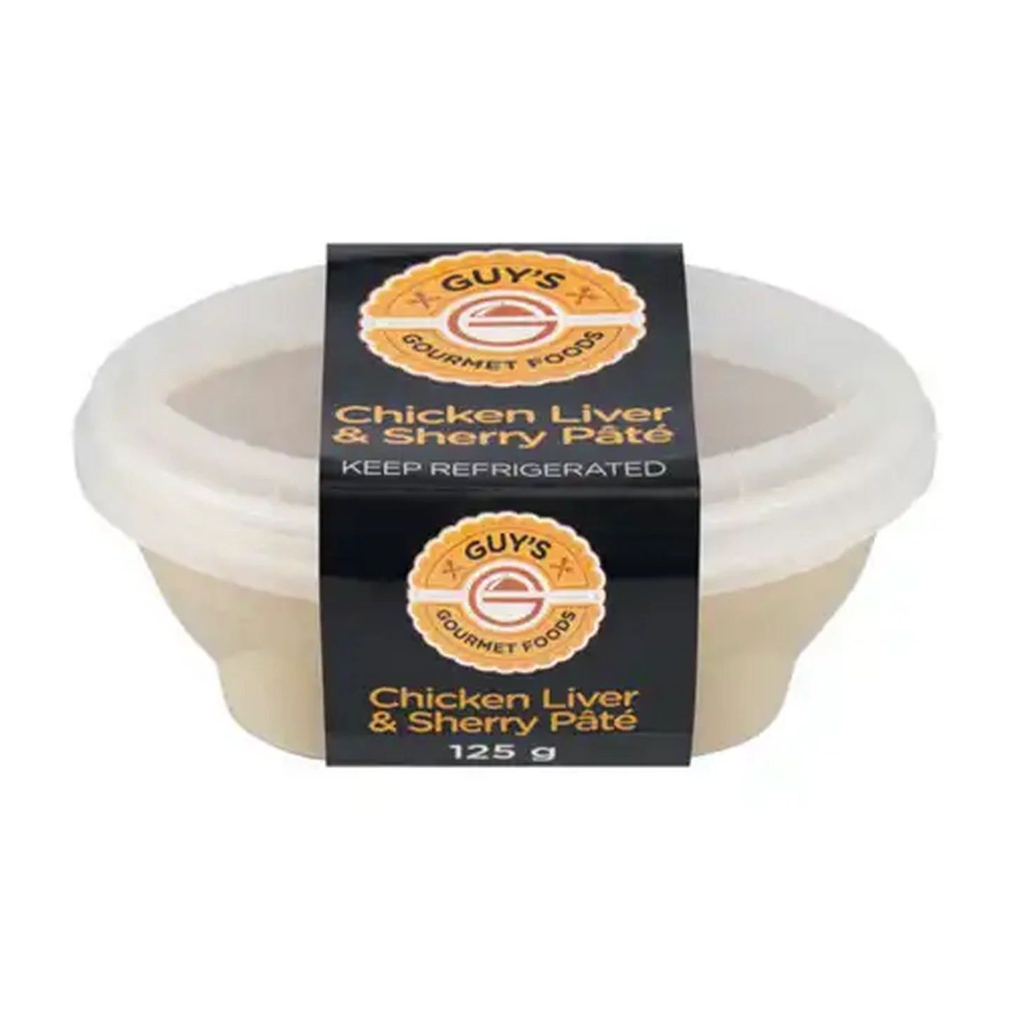 Image of Guy's Gourmet Foods Chicken Liver & Sherry Pâté 125g