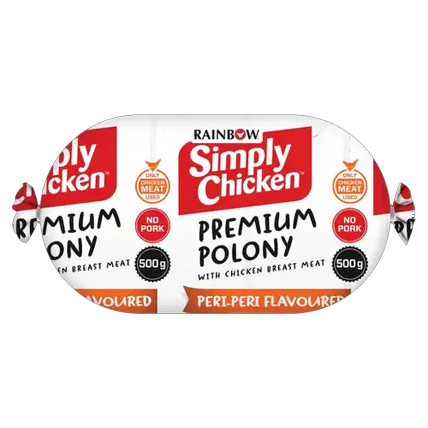 Image of RAINBOW Simply Chicken Peri Peri Flavoured Polony 500g