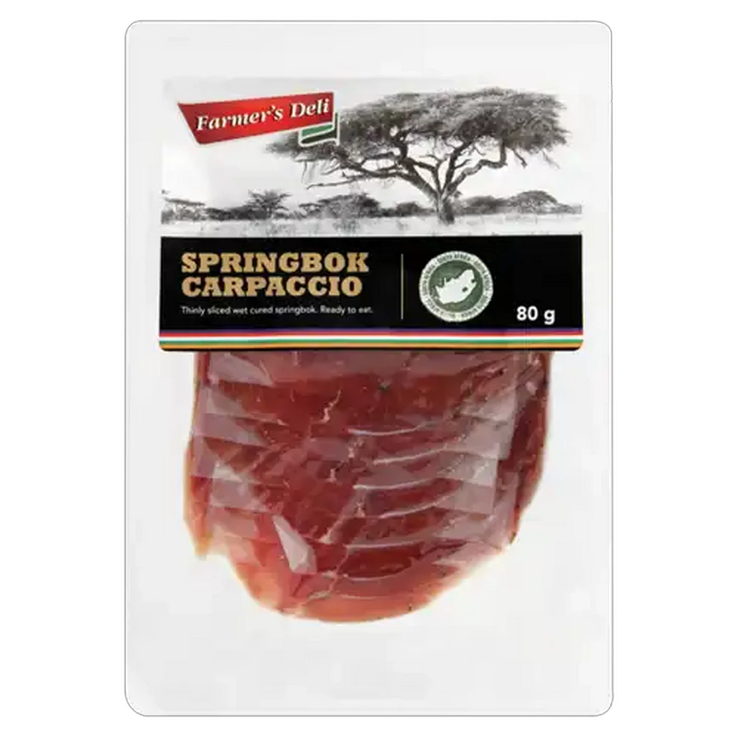 Image of Farmer's Deli Springbok Carpaccio 80g