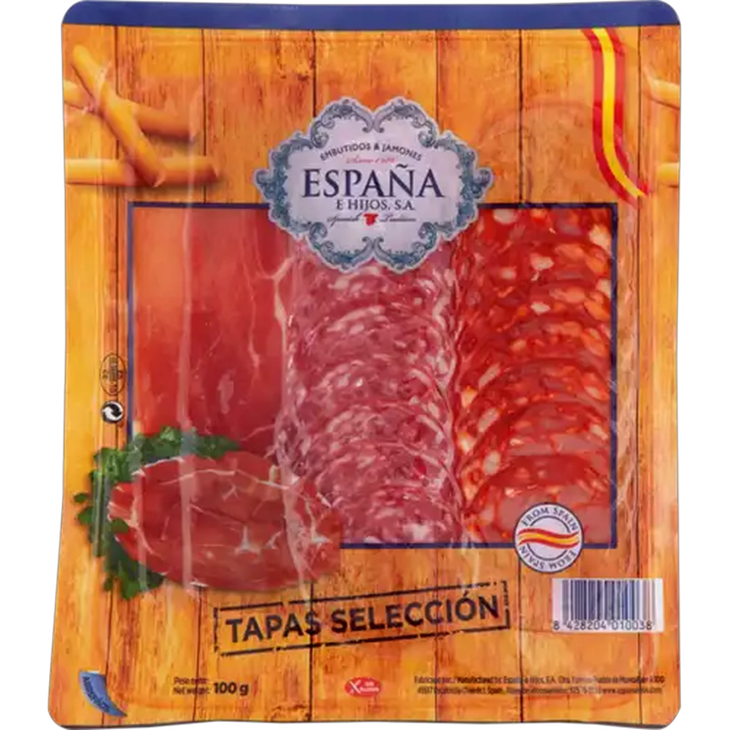 Image of España Tapas Selected Ham 100g