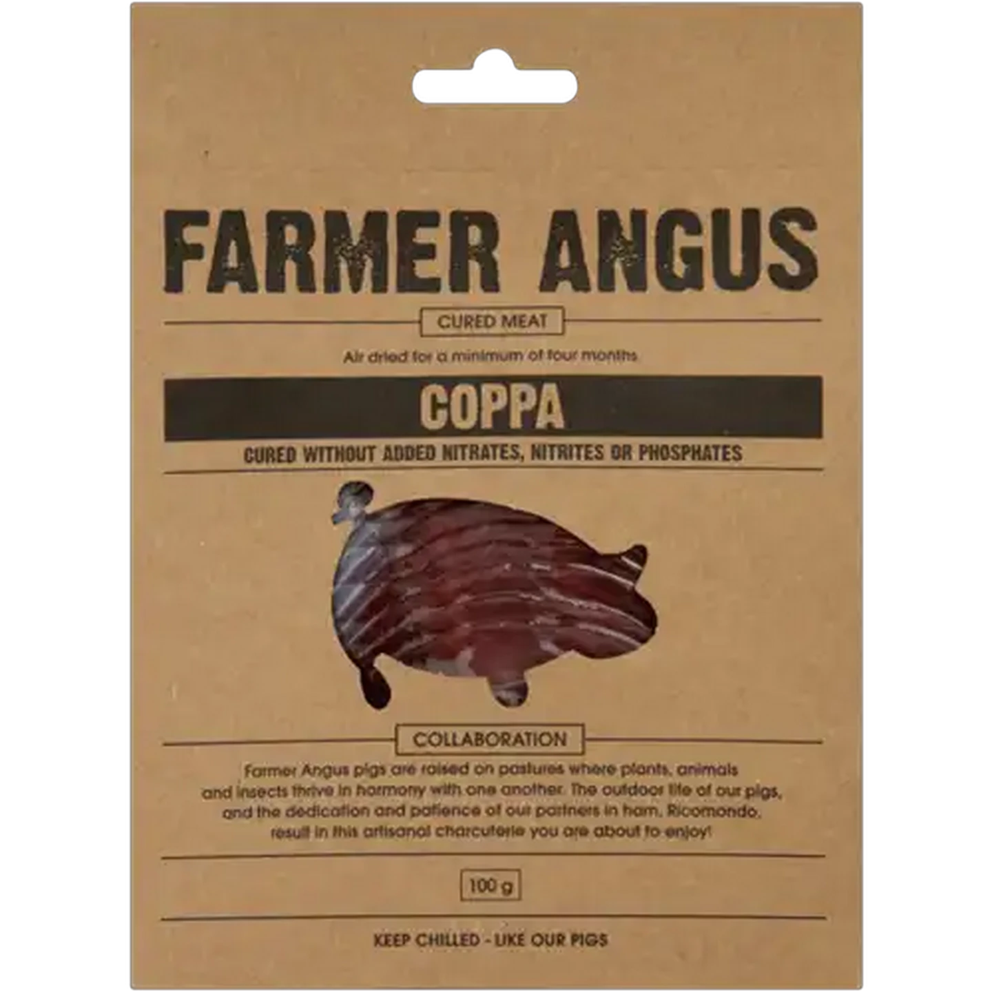 Image of Farmer Angus Ham Coppa 100g