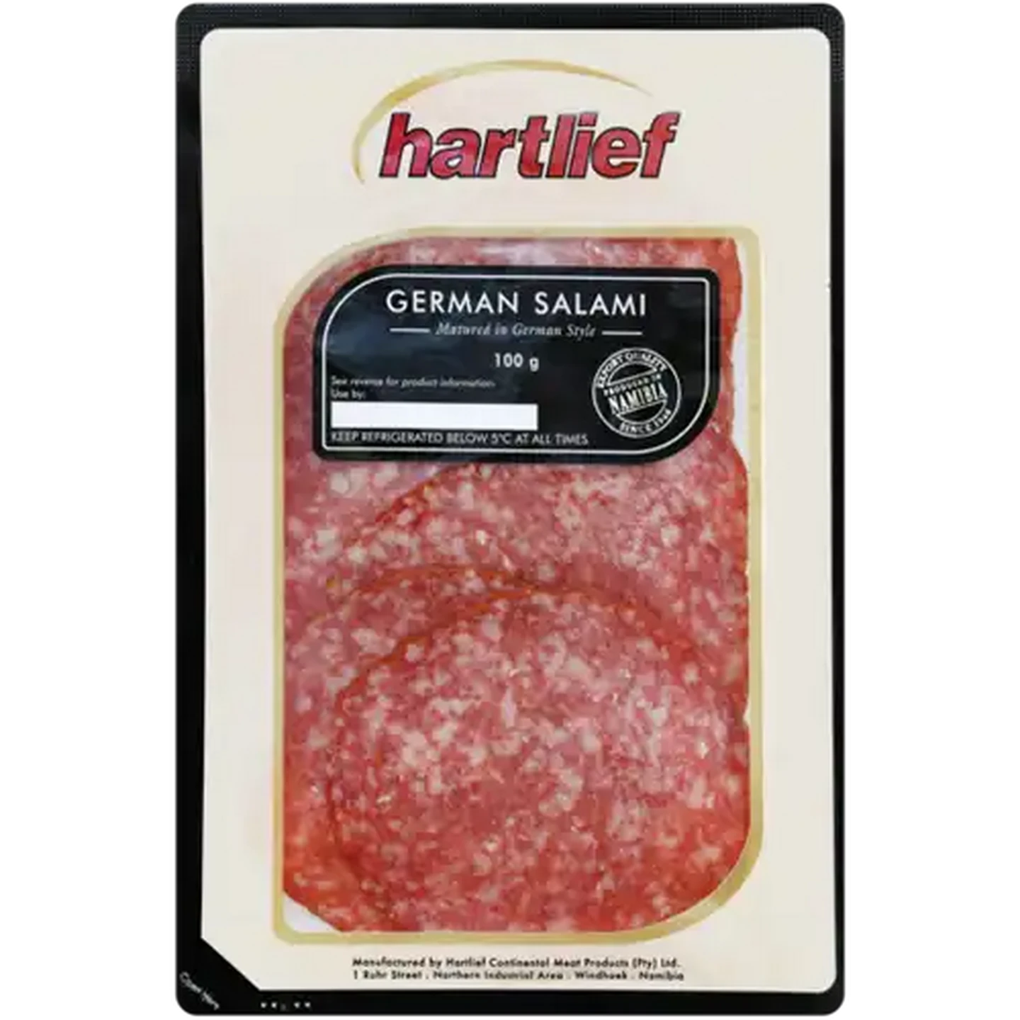Image of Hartlief German Salami 100g