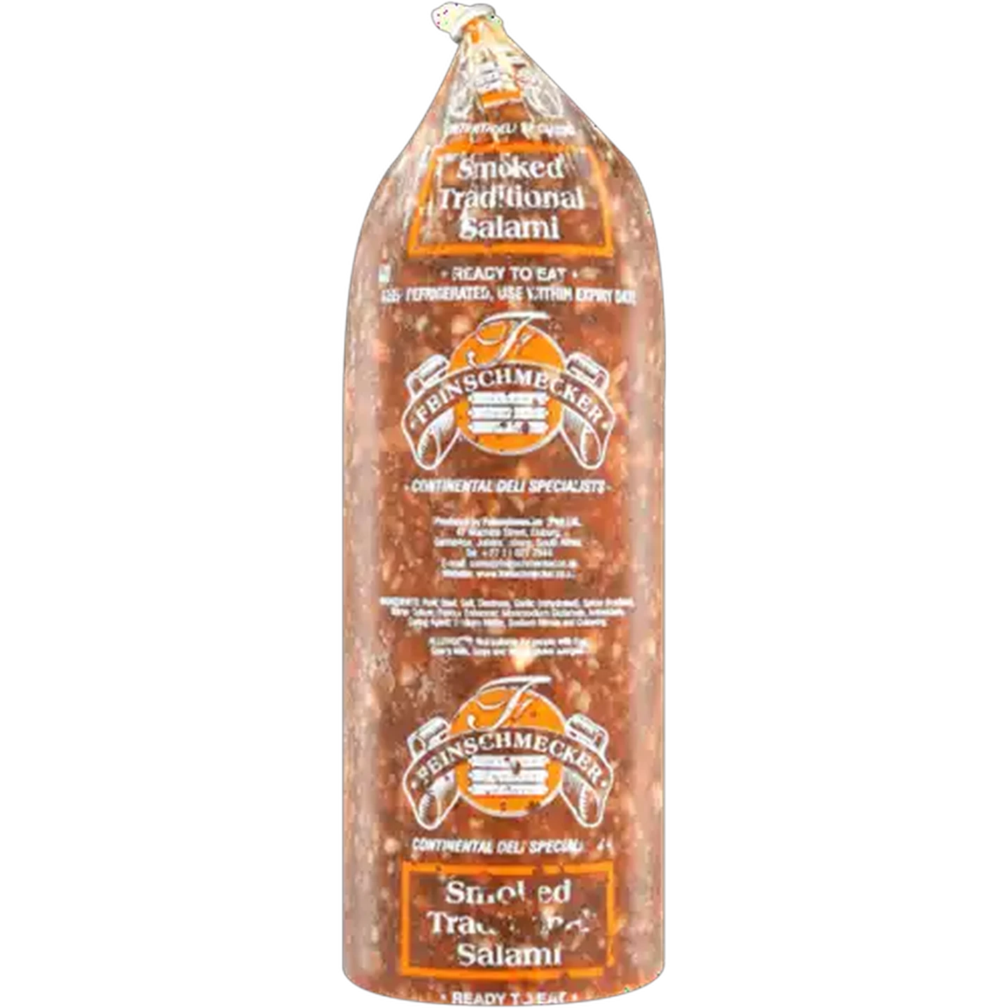 Image of Feinschmecker Smoked Traditional Salami Per kg