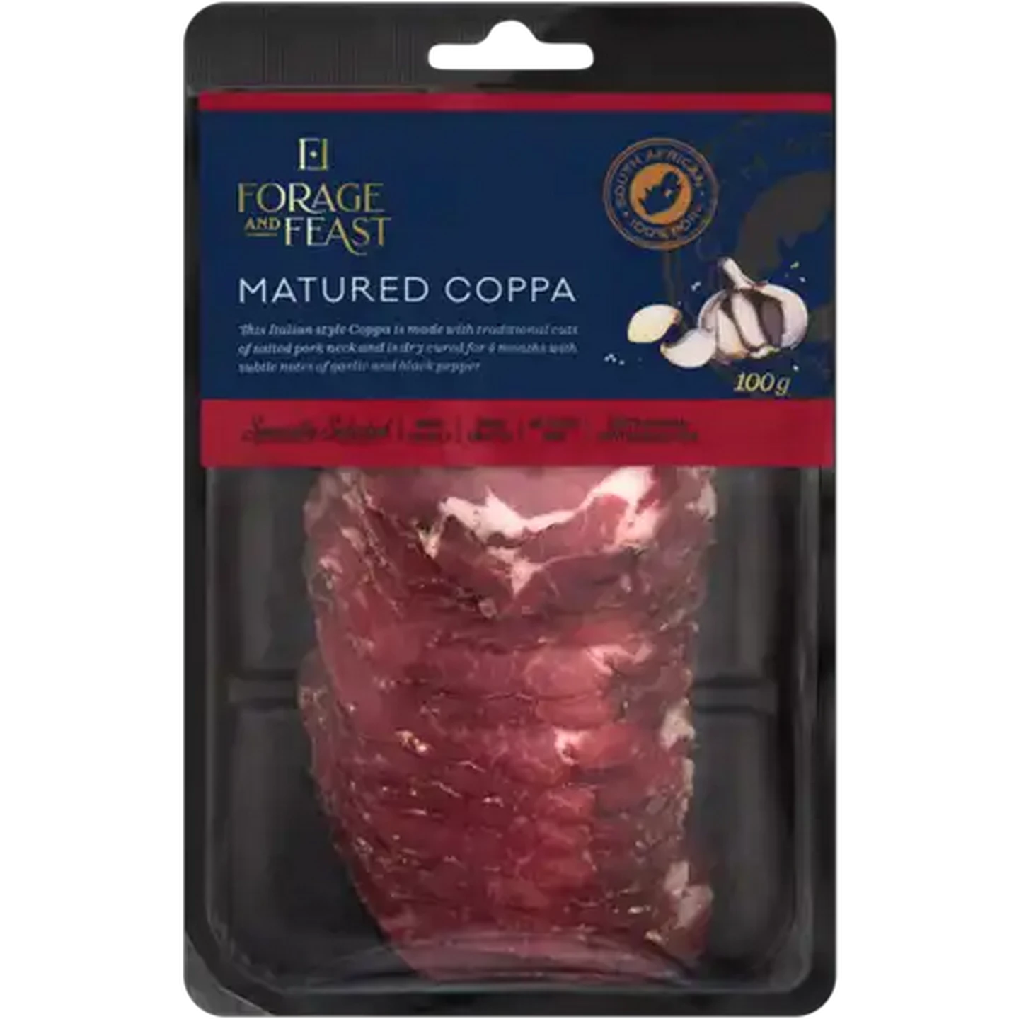 Image of Forage And Feast Matured Coppa 100g