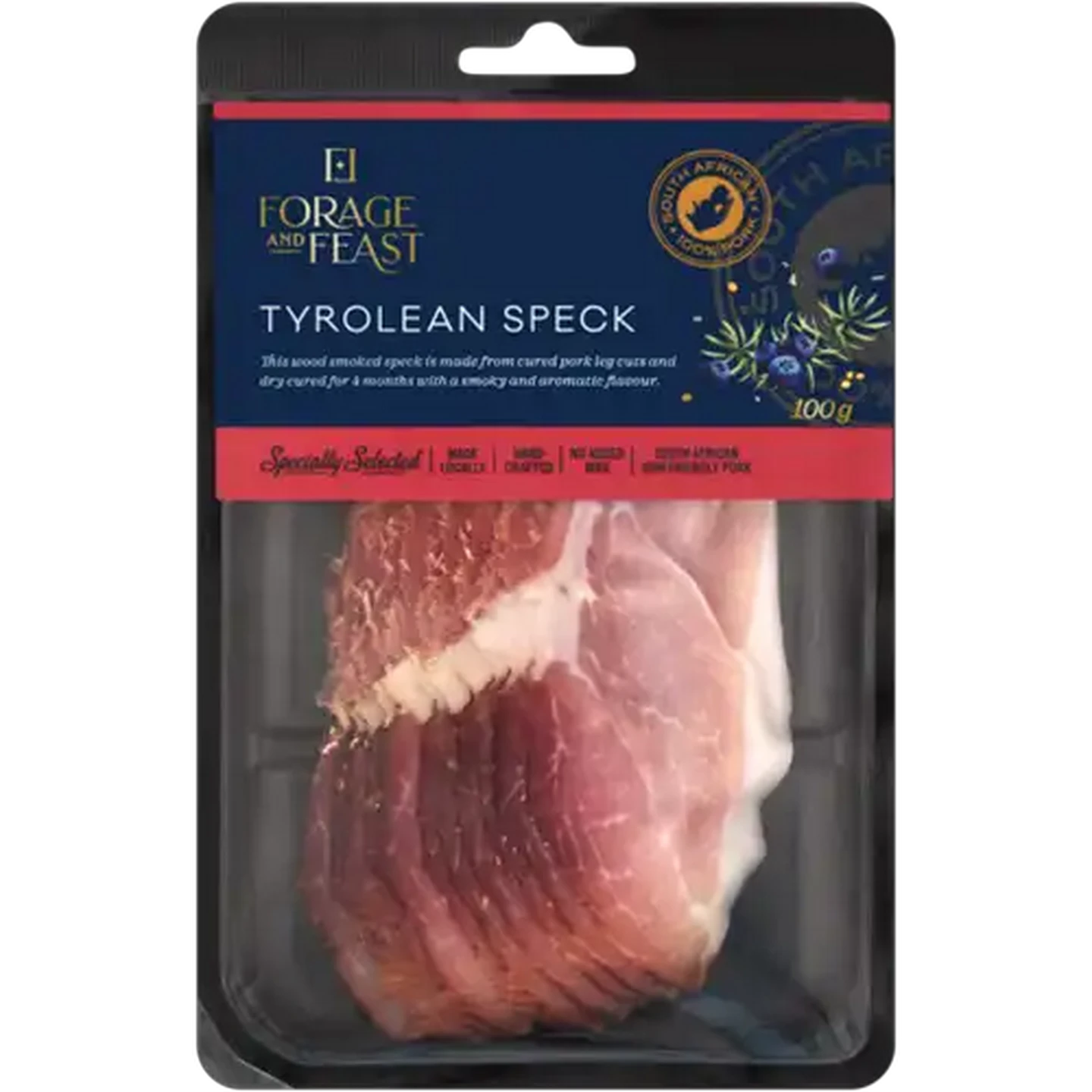 Image of Forage And Feast Tyrolean Speck 100g