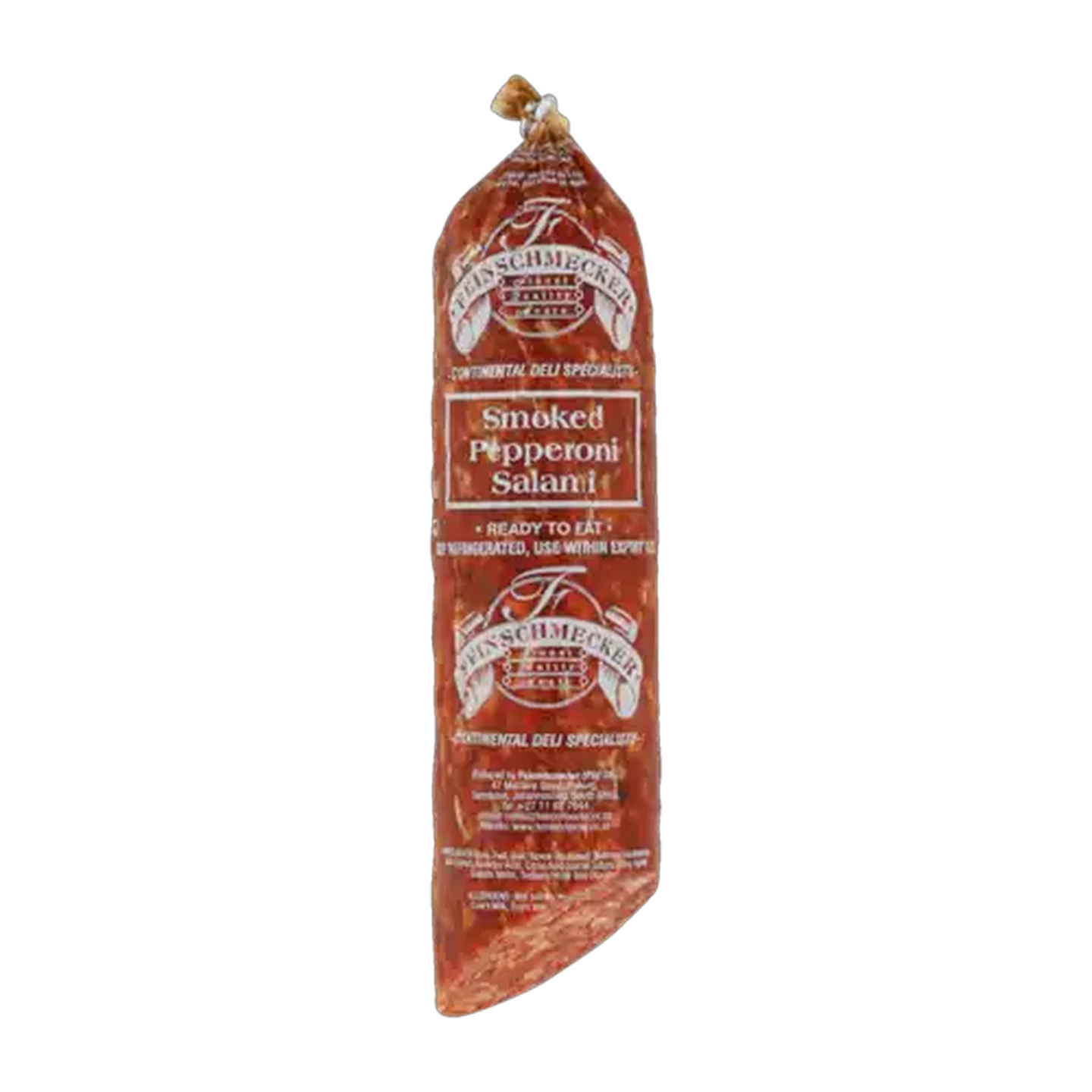 Image of Feinschmecker Smoked Pepperoni Salami Per kg