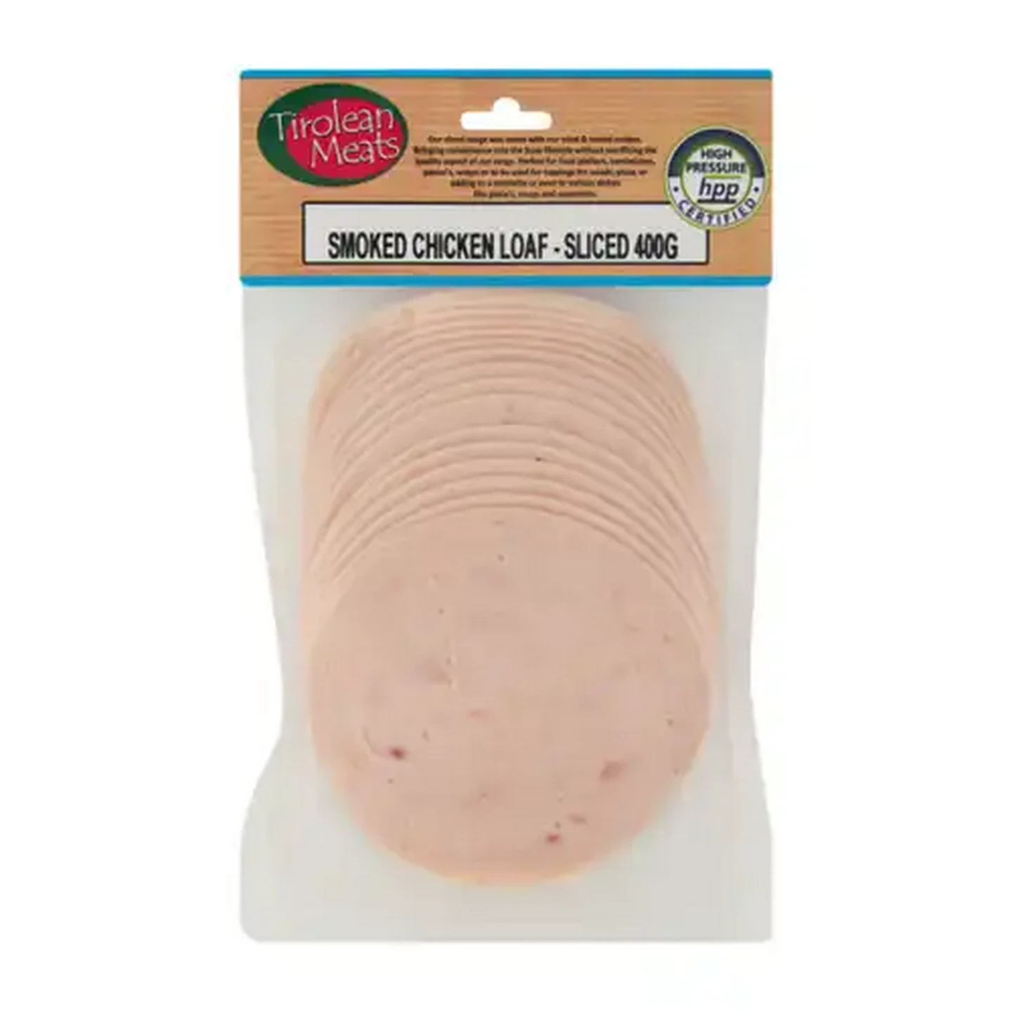 Image of Tirolean Meats Sliced Smoked Chicken Loaf 400g