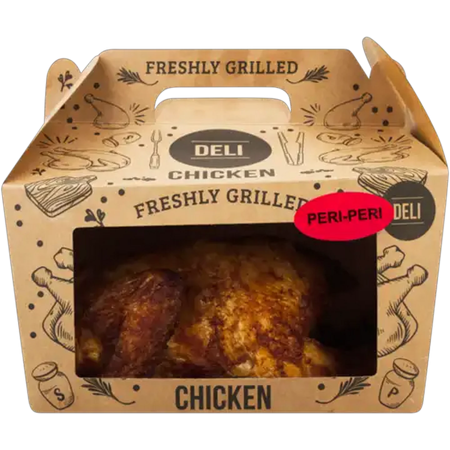 Image of Freshly Grilled Free Range Whole Peri-Peri Chicken
