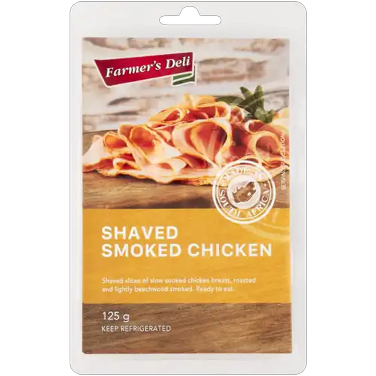Image of Farmer's Deli Shaved Smoked Chicken 125g