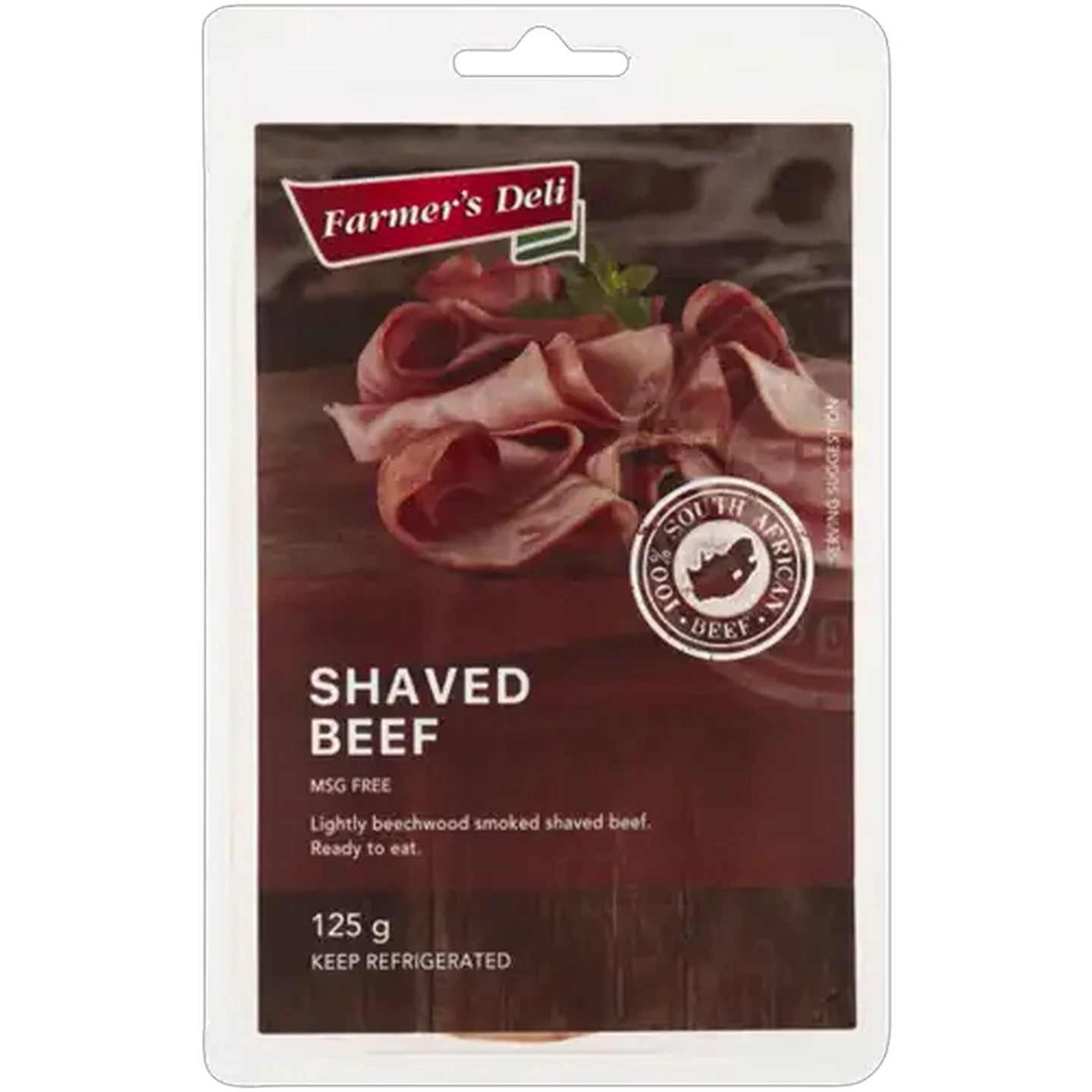 Image of Farmer's Deli Shaved Beef Slices 125g