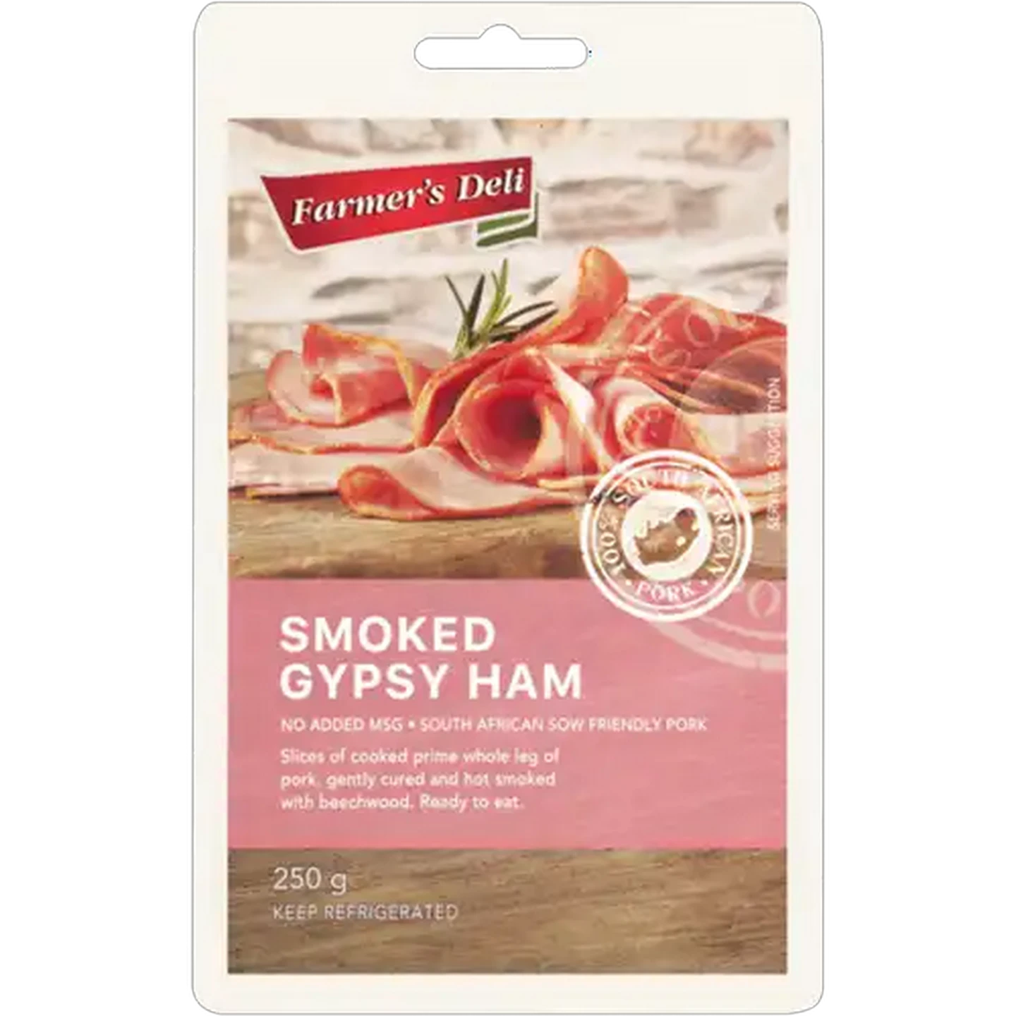 Image of Farmer's Deli Smoked Gypsy Ham 250g