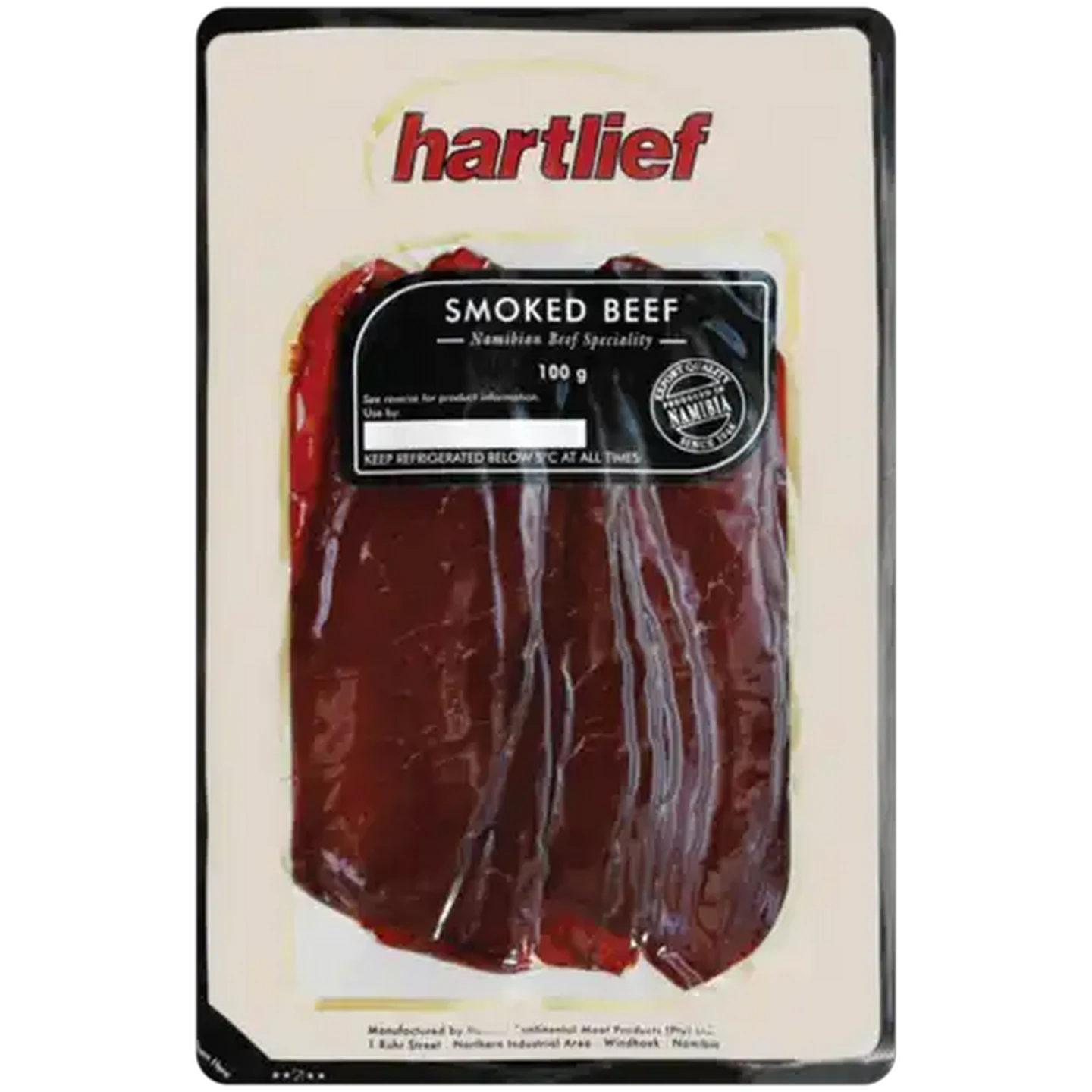 Image of Hartlief Smoked Beef 100g