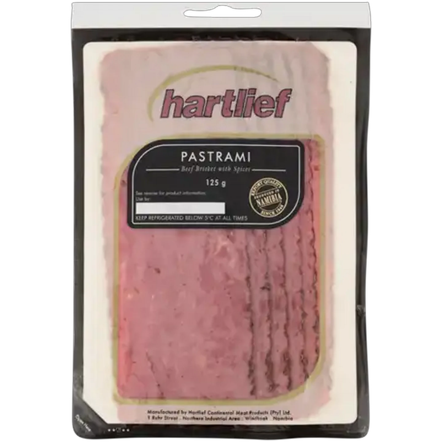 Image of Hartlief Pastrami 125g