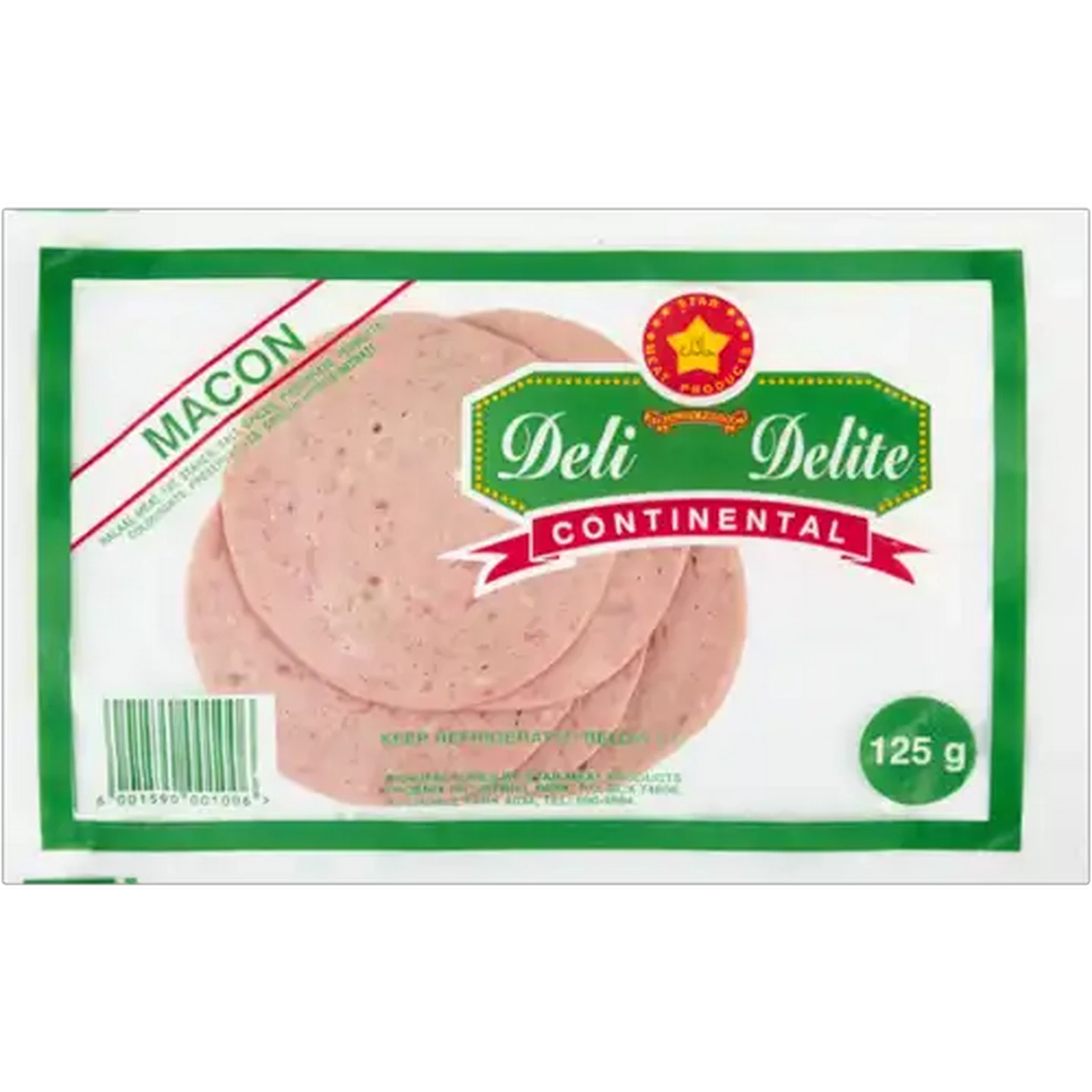 Image of Deli Delite Macon 125g