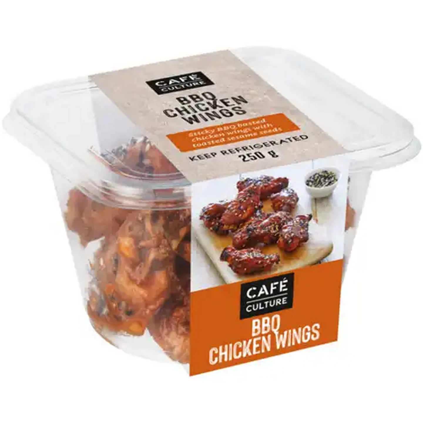 Image of Café Culture BBQ Chicken Wings 250g